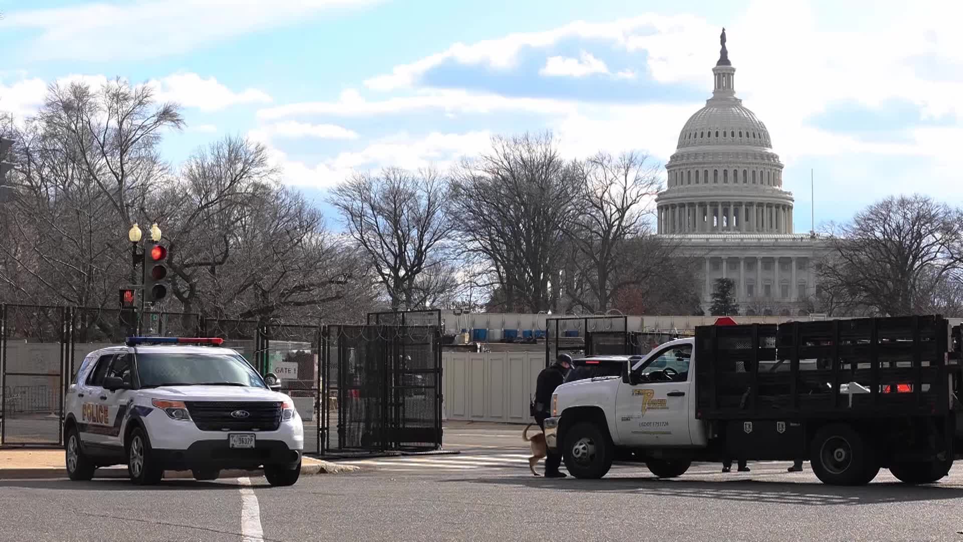 Washington, D.C. lockdown ahead Presidential Inauguration