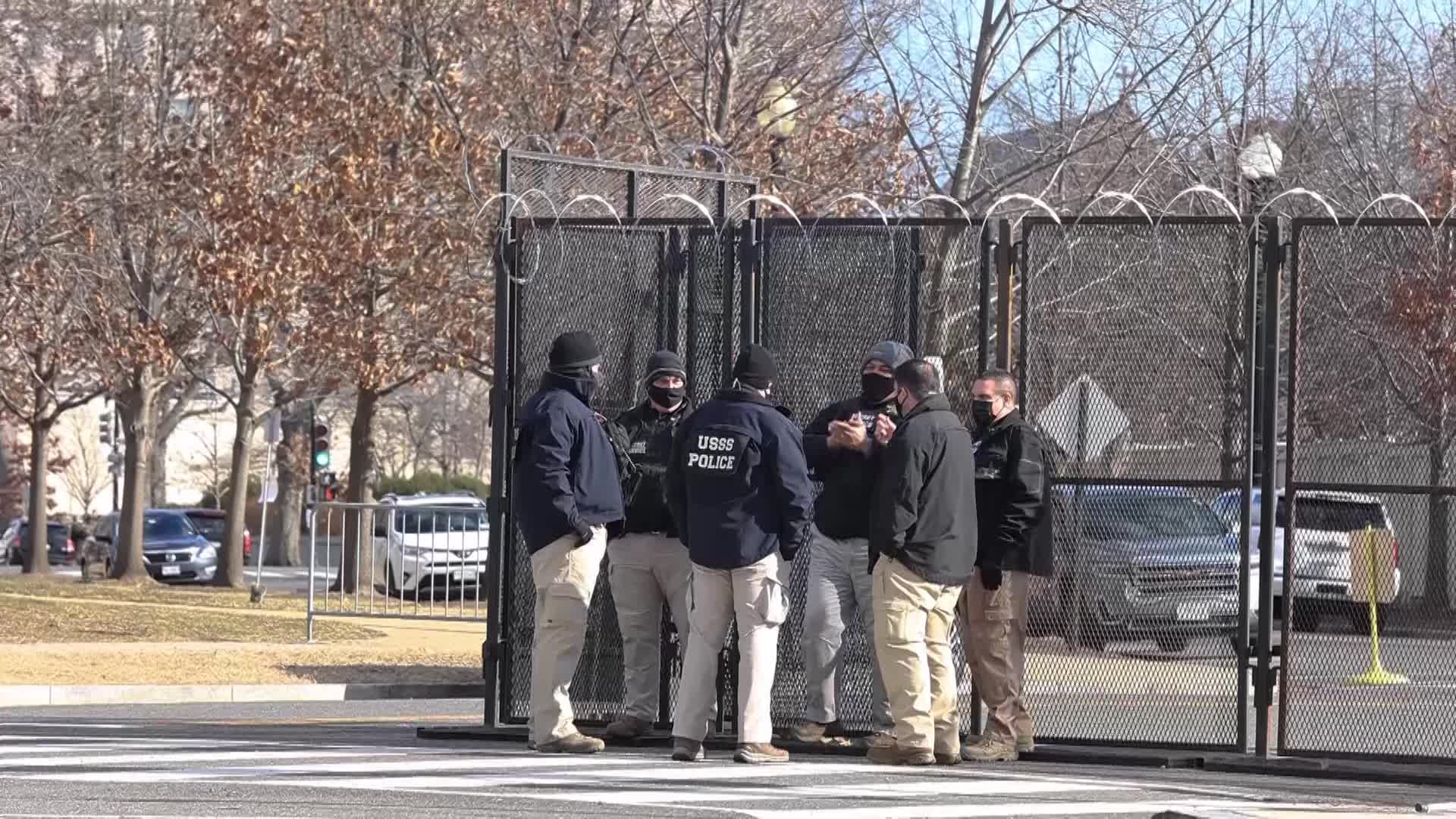 Washington, D.C. lockdown ahead Presidential Inauguration