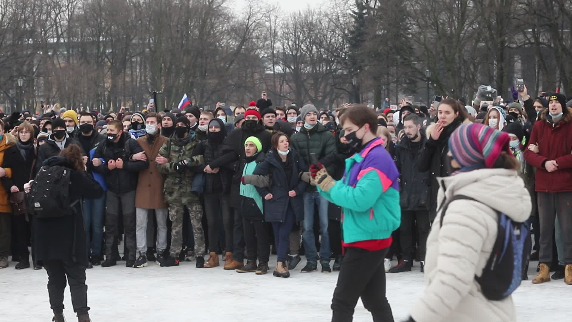 Pro-Navalny ralliy staged in Russia