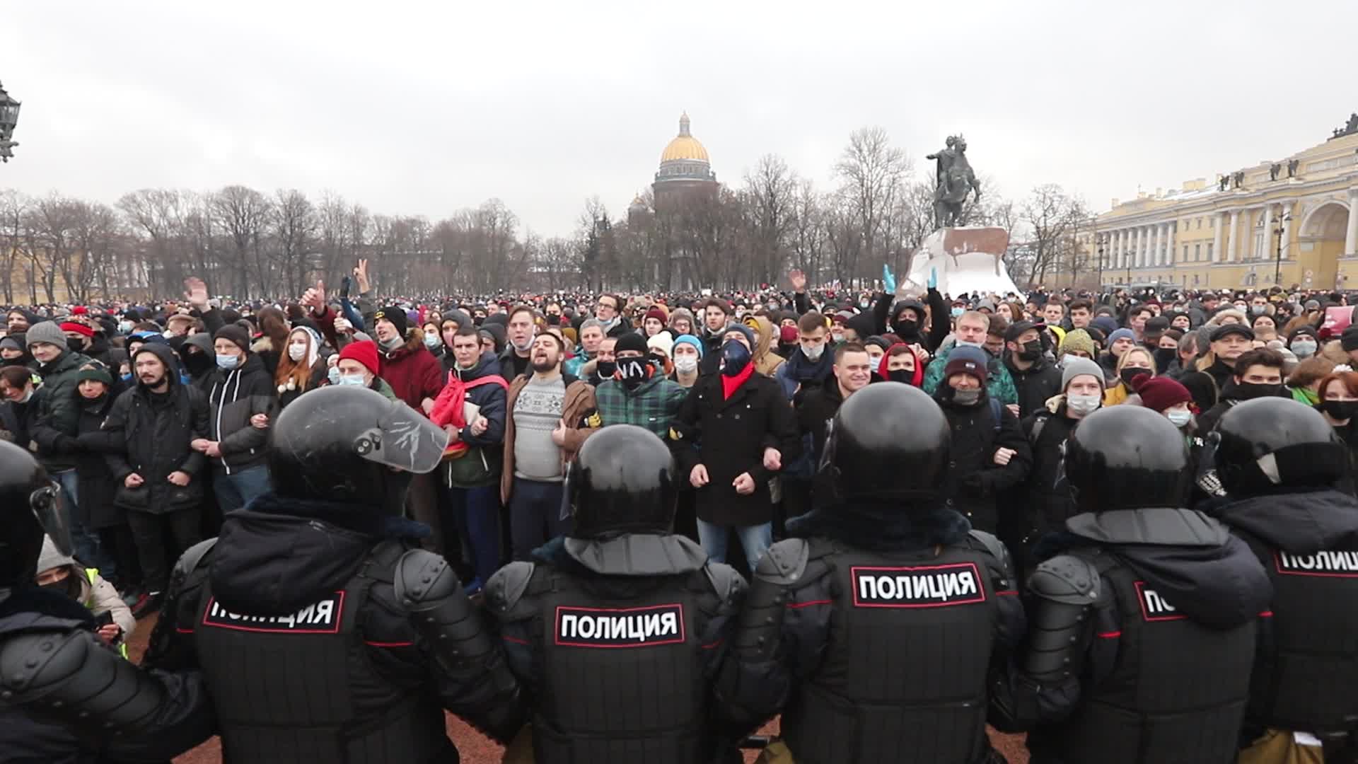 Pro-Navalny ralliy staged in Russia
