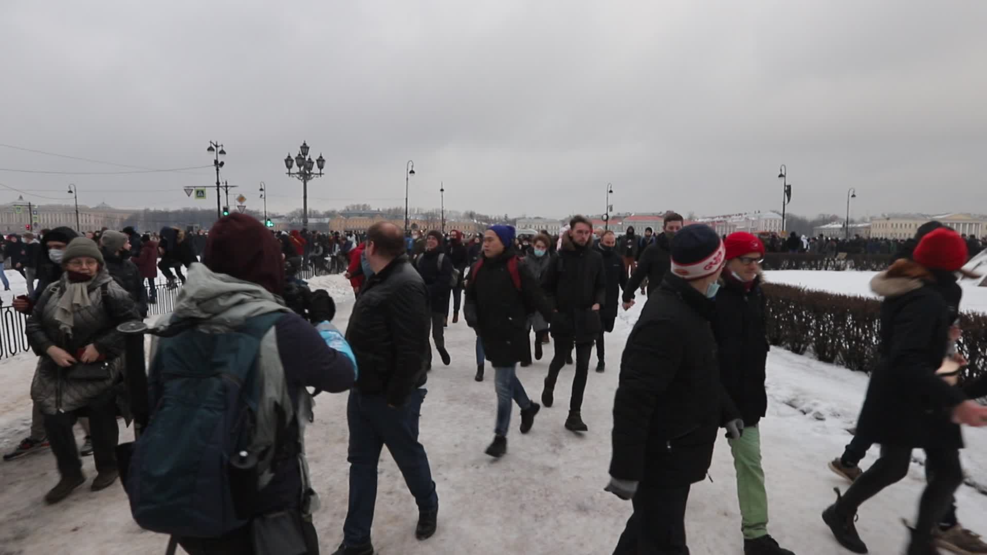Pro-Navalny ralliy staged in Russia