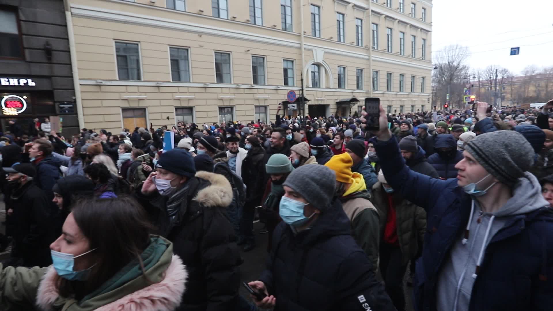 Pro-Navalny ralliy staged in Russia
