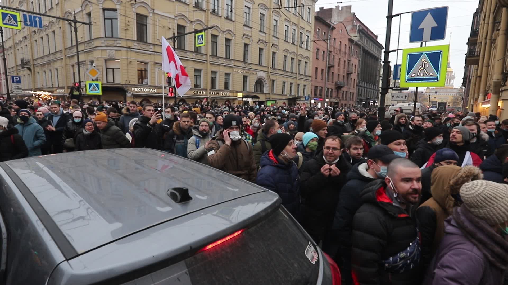 Pro-Navalny ralliy staged in Russia