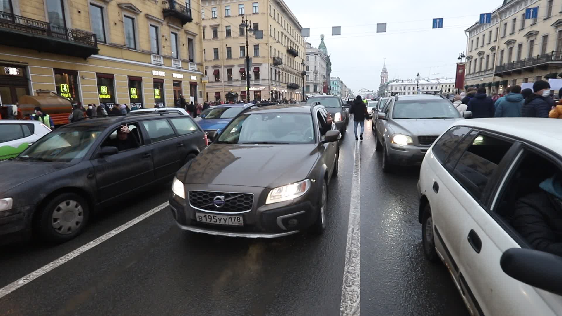 Pro-Navalny ralliy staged in Russia