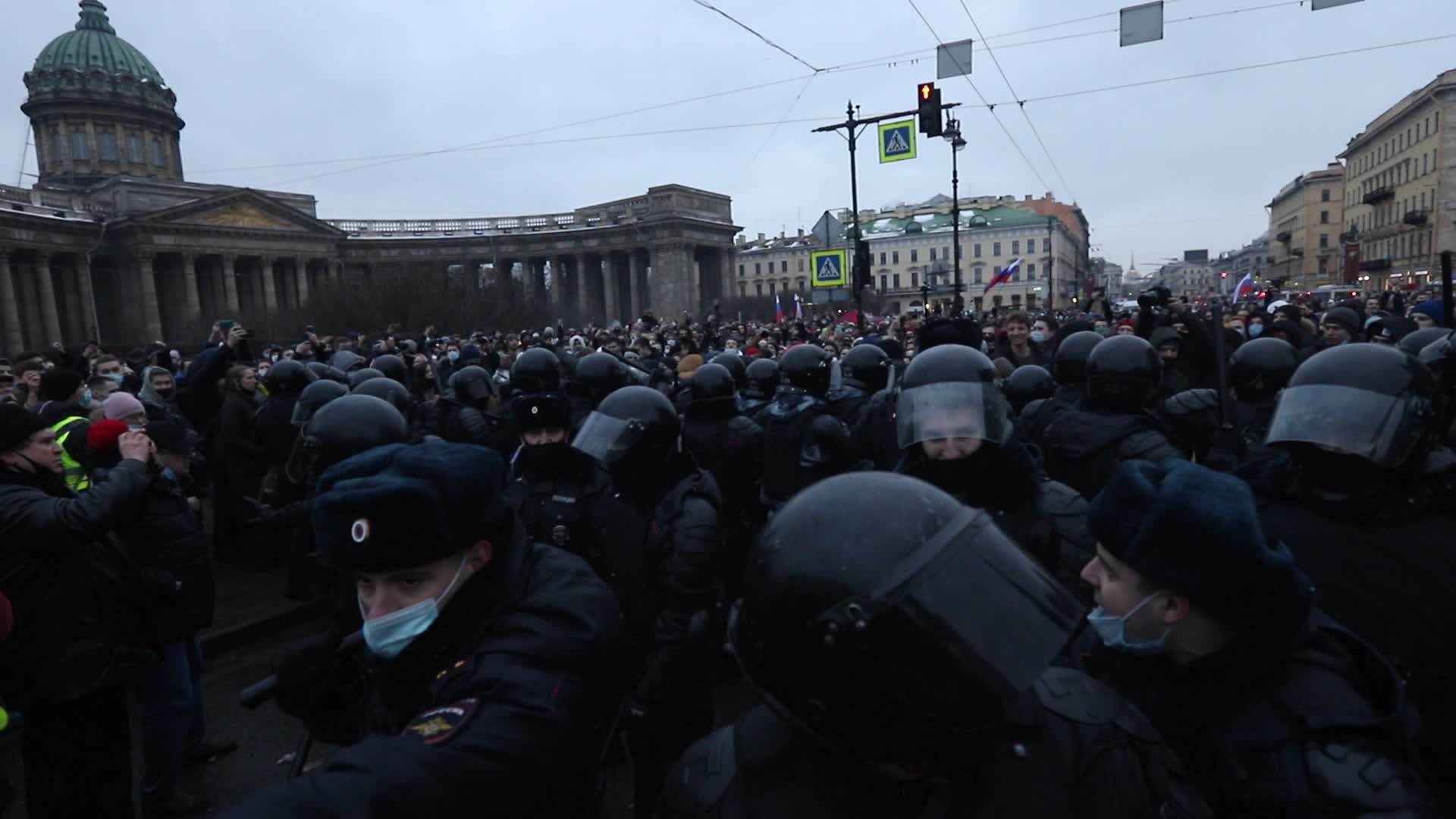 Pro-Navalny ralliy staged in Russia