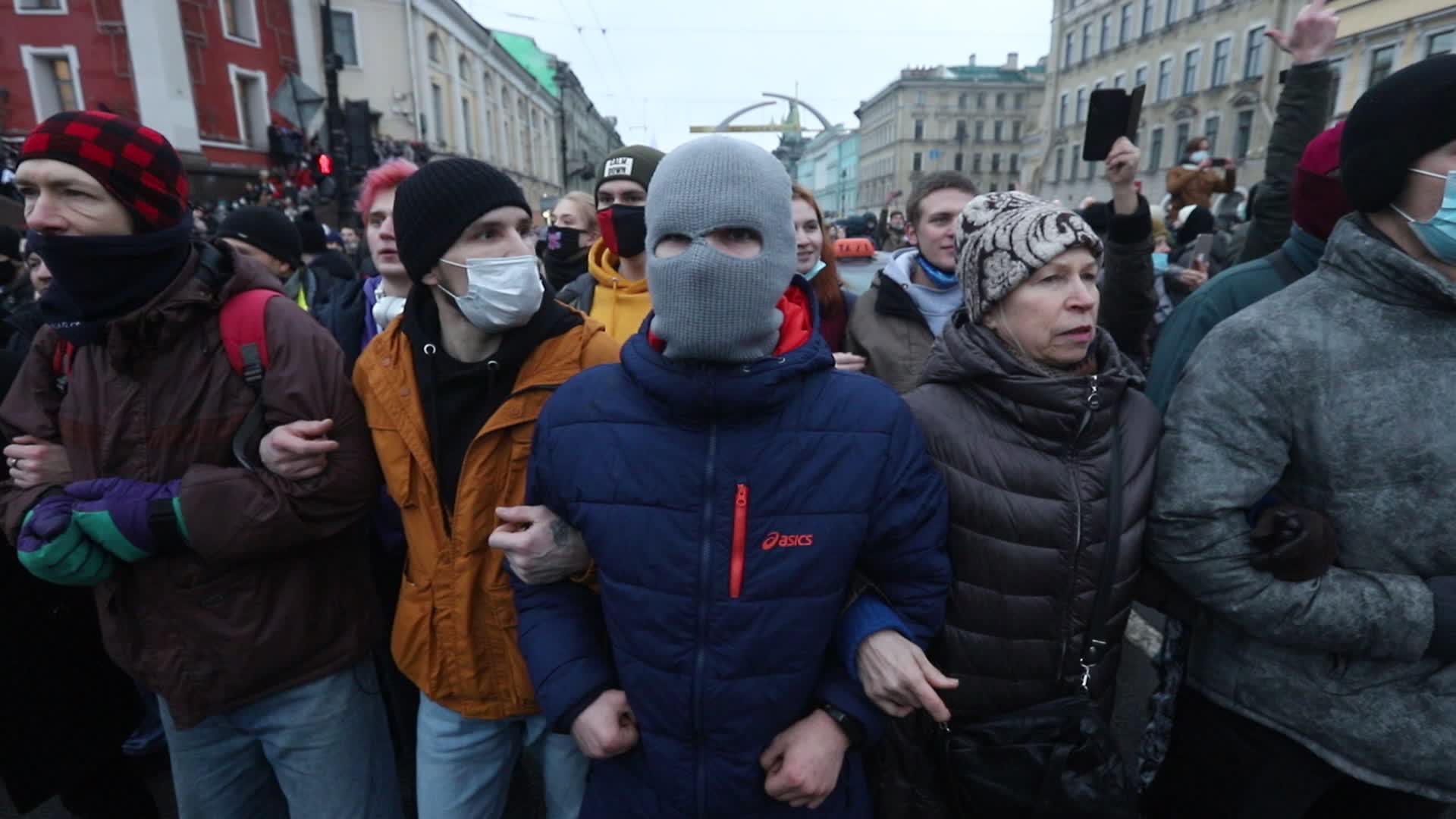 Pro-Navalny ralliy staged in Russia