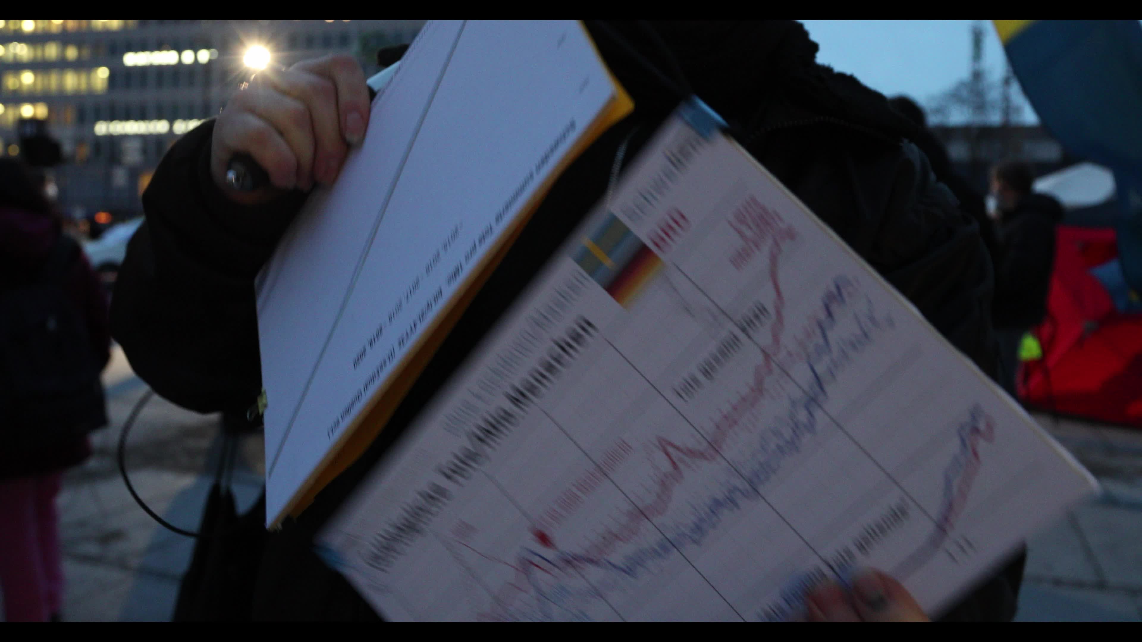 Rally of Covid-19 deniers in Munich