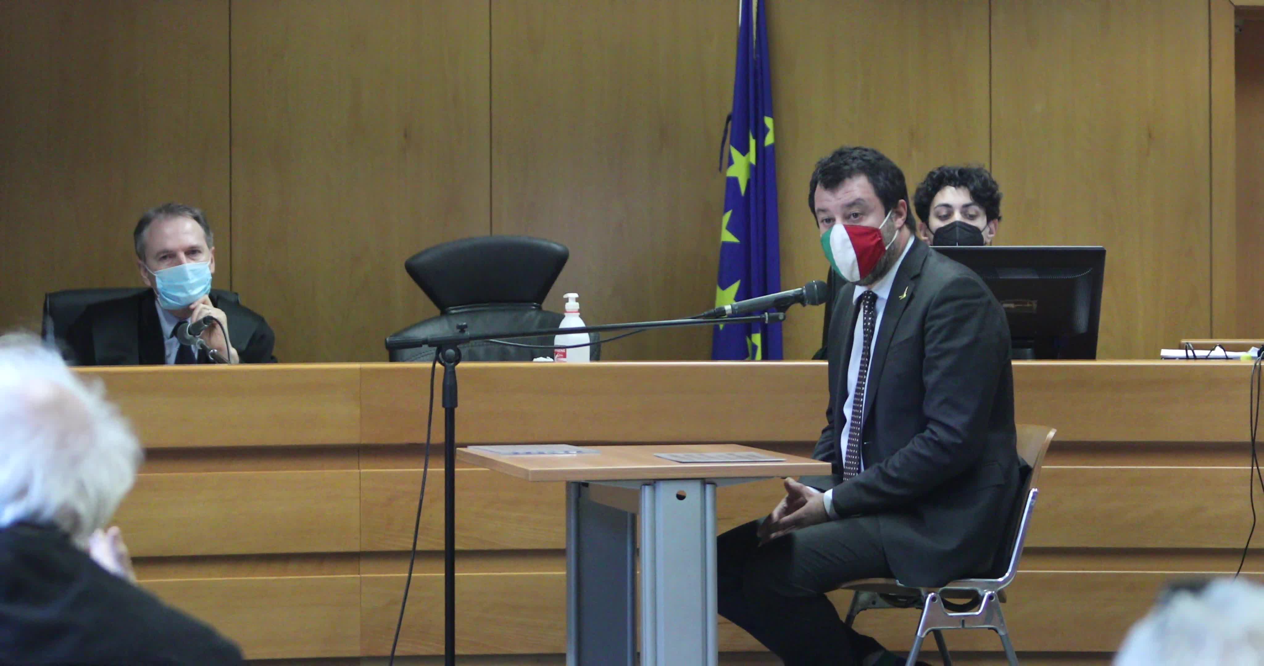 Salvini on trial at Turin court for insulting the judiciary 