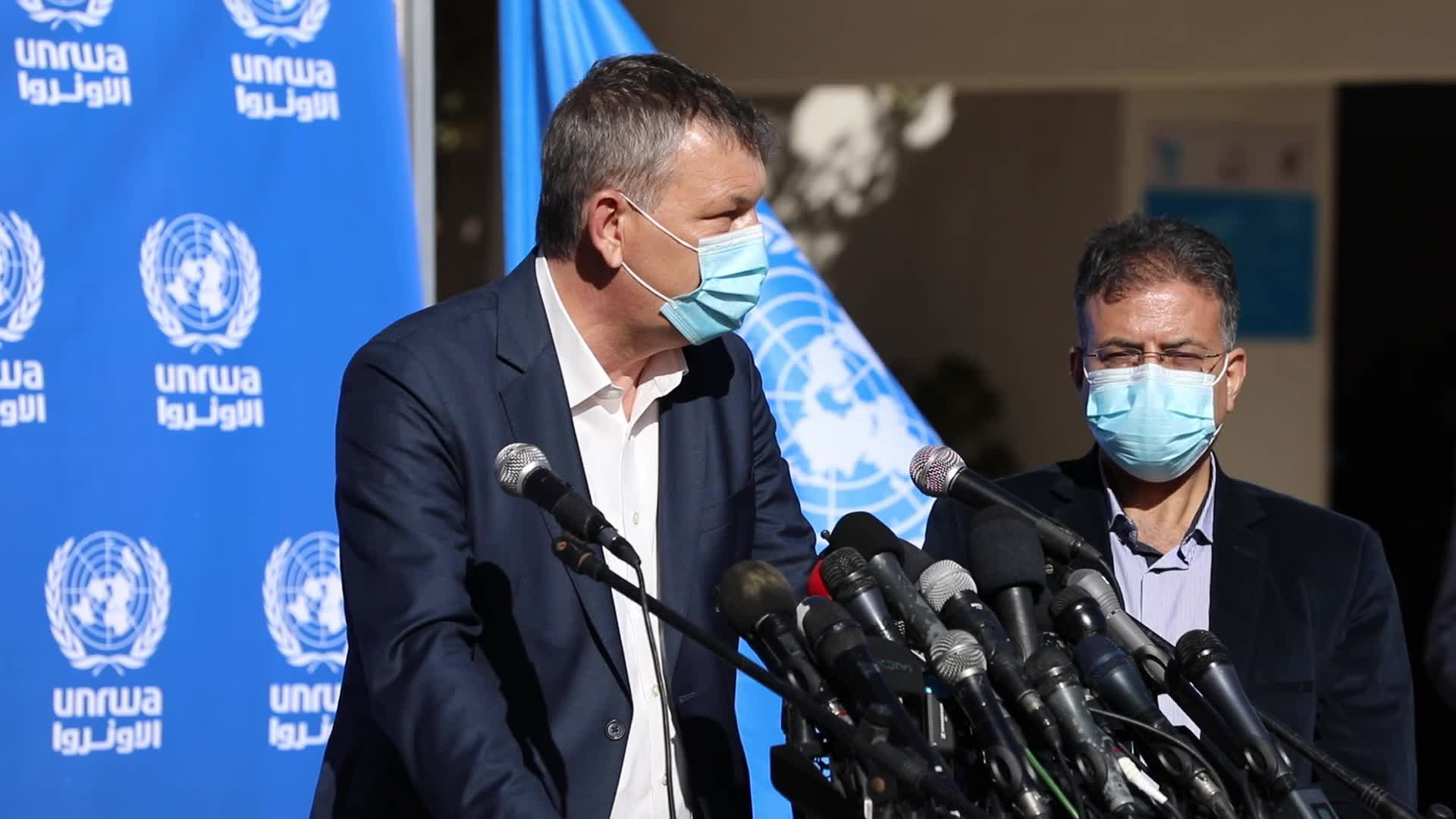 UNRWA's Commissioner-General Philippe Lazzarini In Gaza