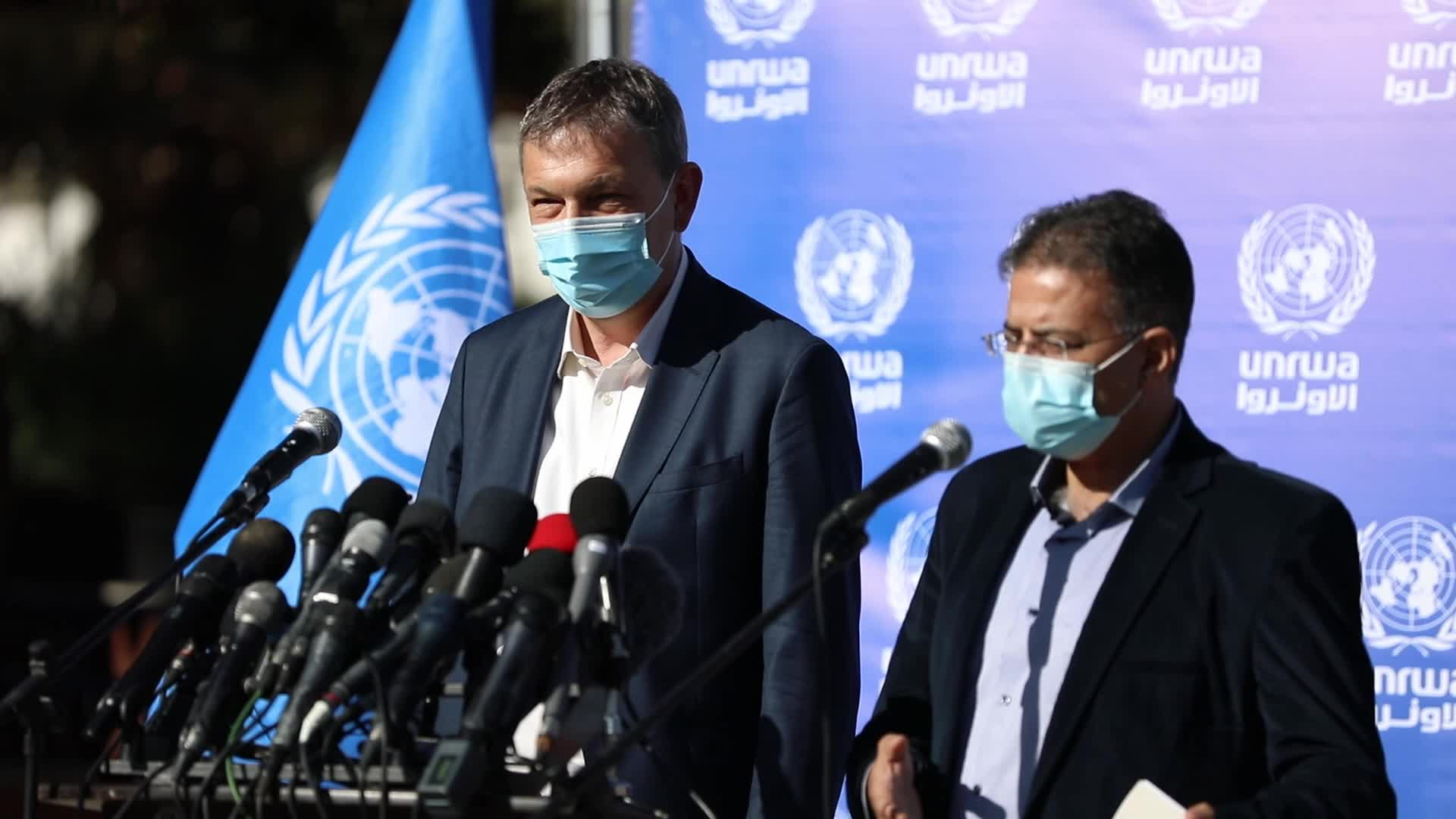 UNRWA's Commissioner-General Philippe Lazzarini In Gaza