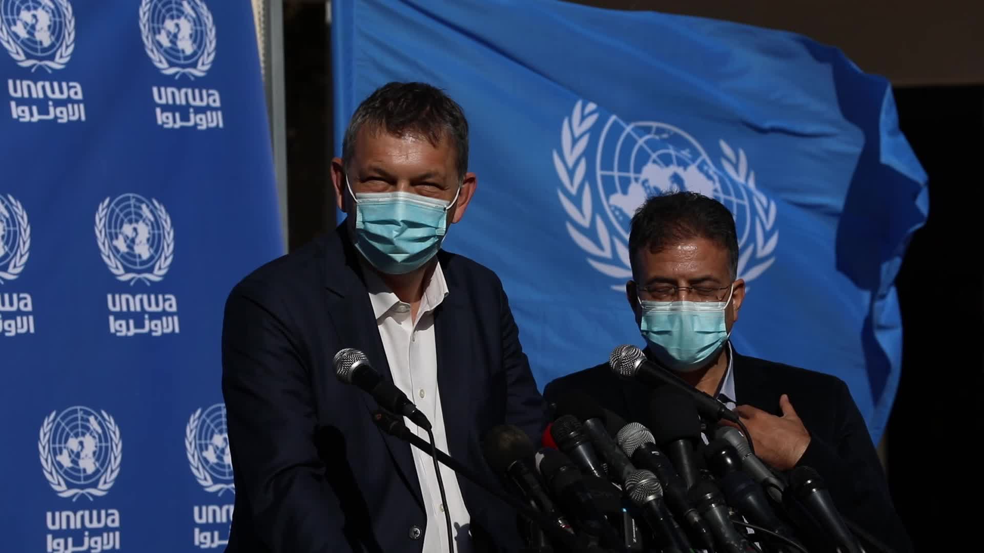 UNRWA's Commissioner-General Philippe Lazzarini In Gaza