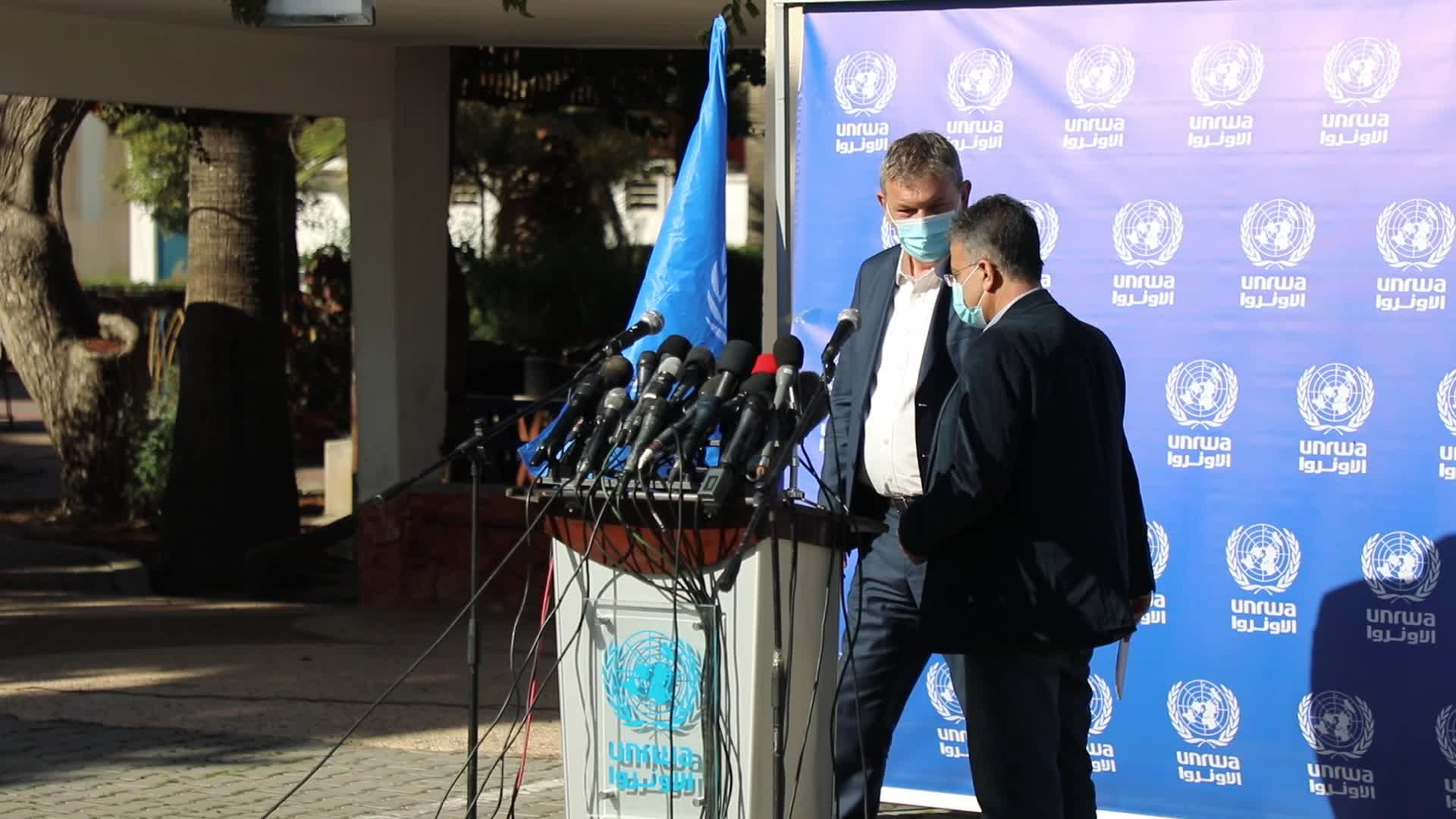 UNRWA's Commissioner-General Philippe Lazzarini In Gaza