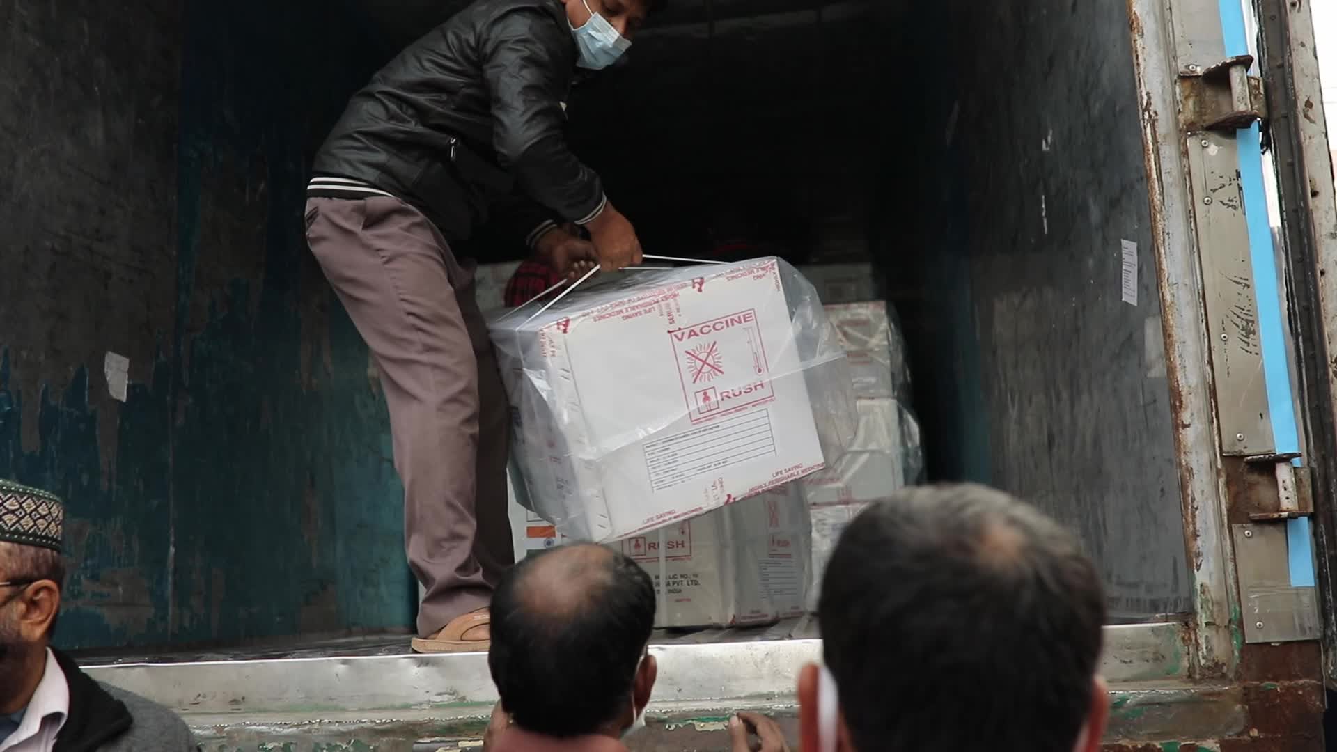 Oxford-Astrazeneca COVID-19 vaccines arrive in Bangladesh