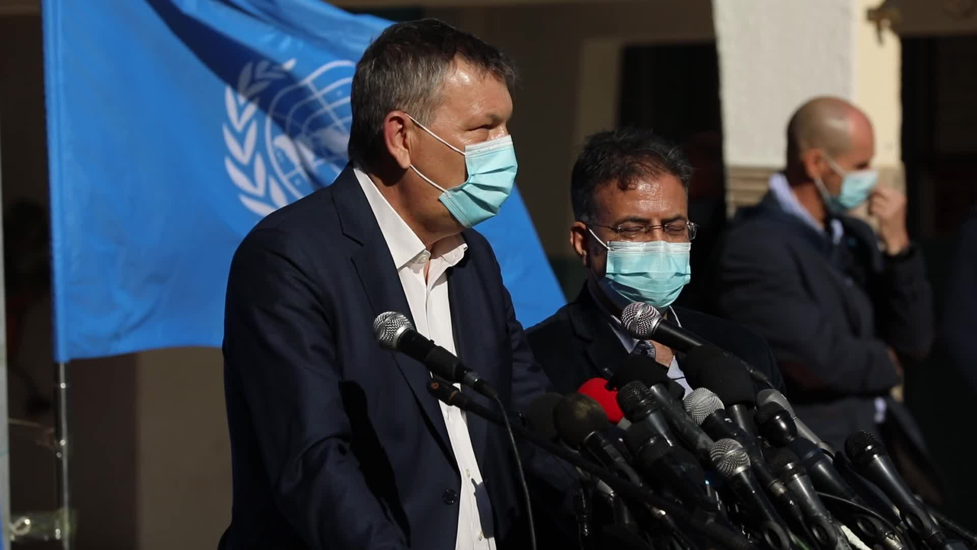 UNRWA's Commissioner-General Philippe Lazzarini In Gaza
