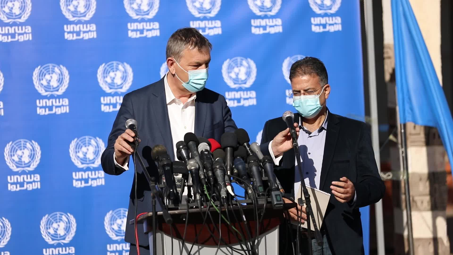 UNRWA's Commissioner-General Philippe Lazzarini In Gaza