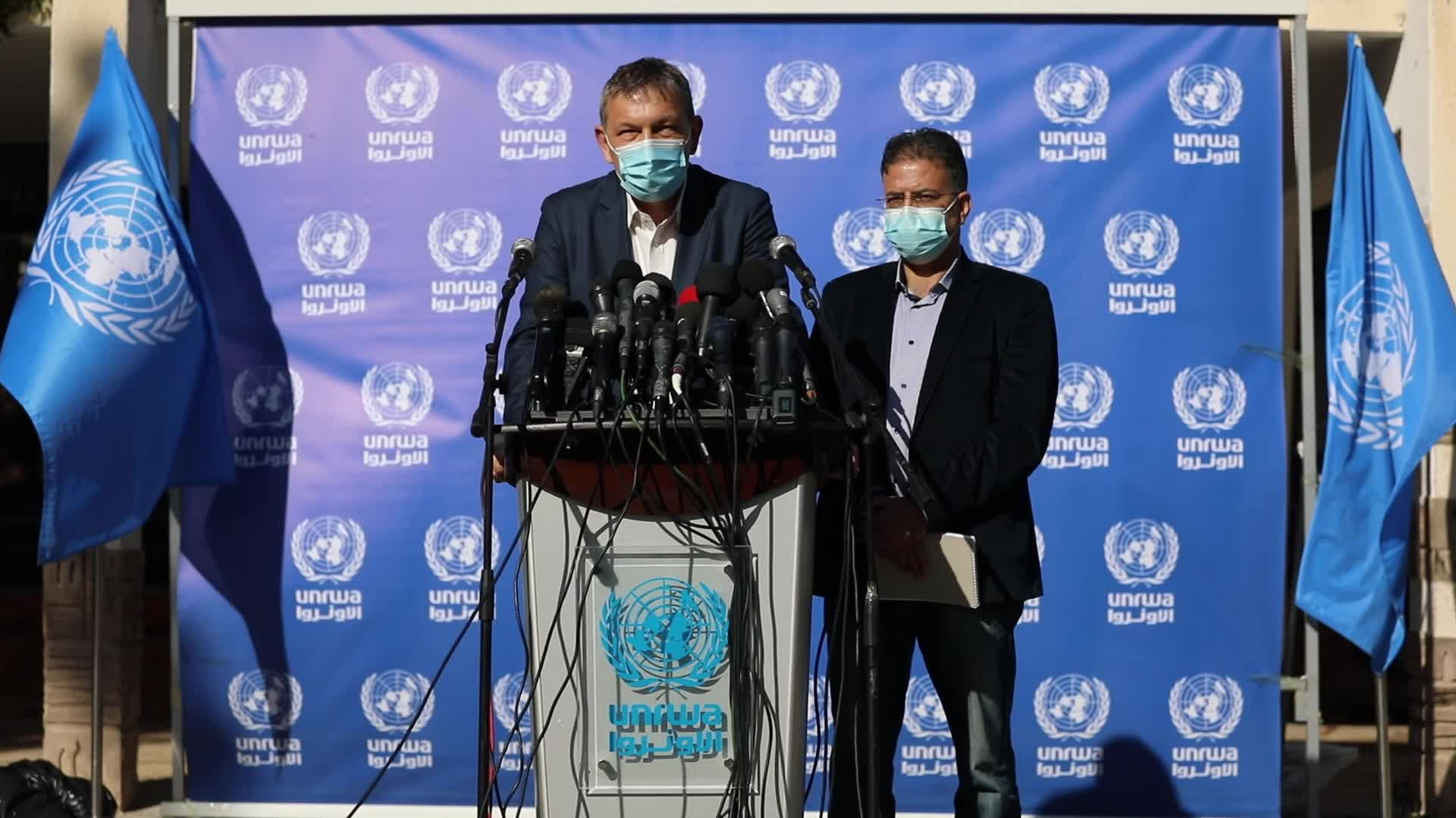 UNRWA's Commissioner-General Philippe Lazzarini In Gaza