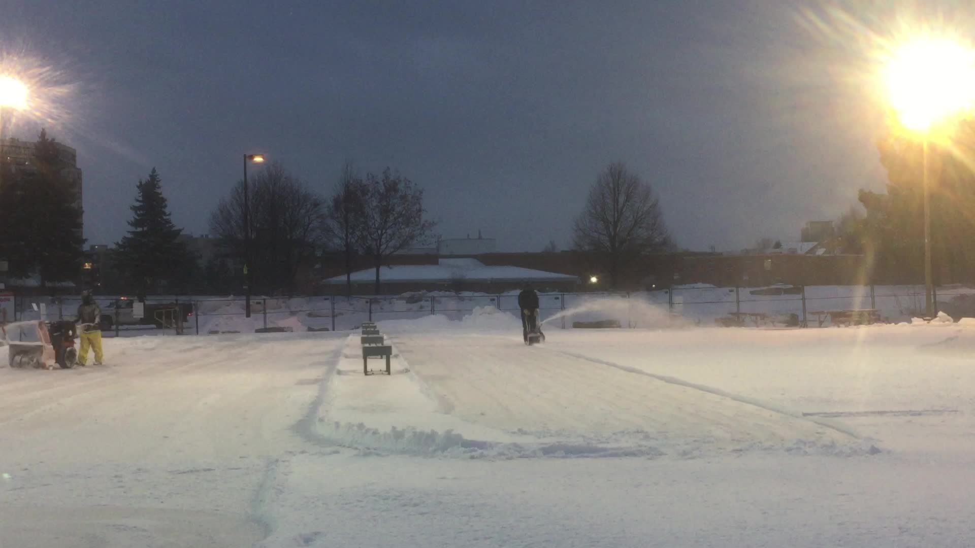 Toronto gets hit by winter snowstorm