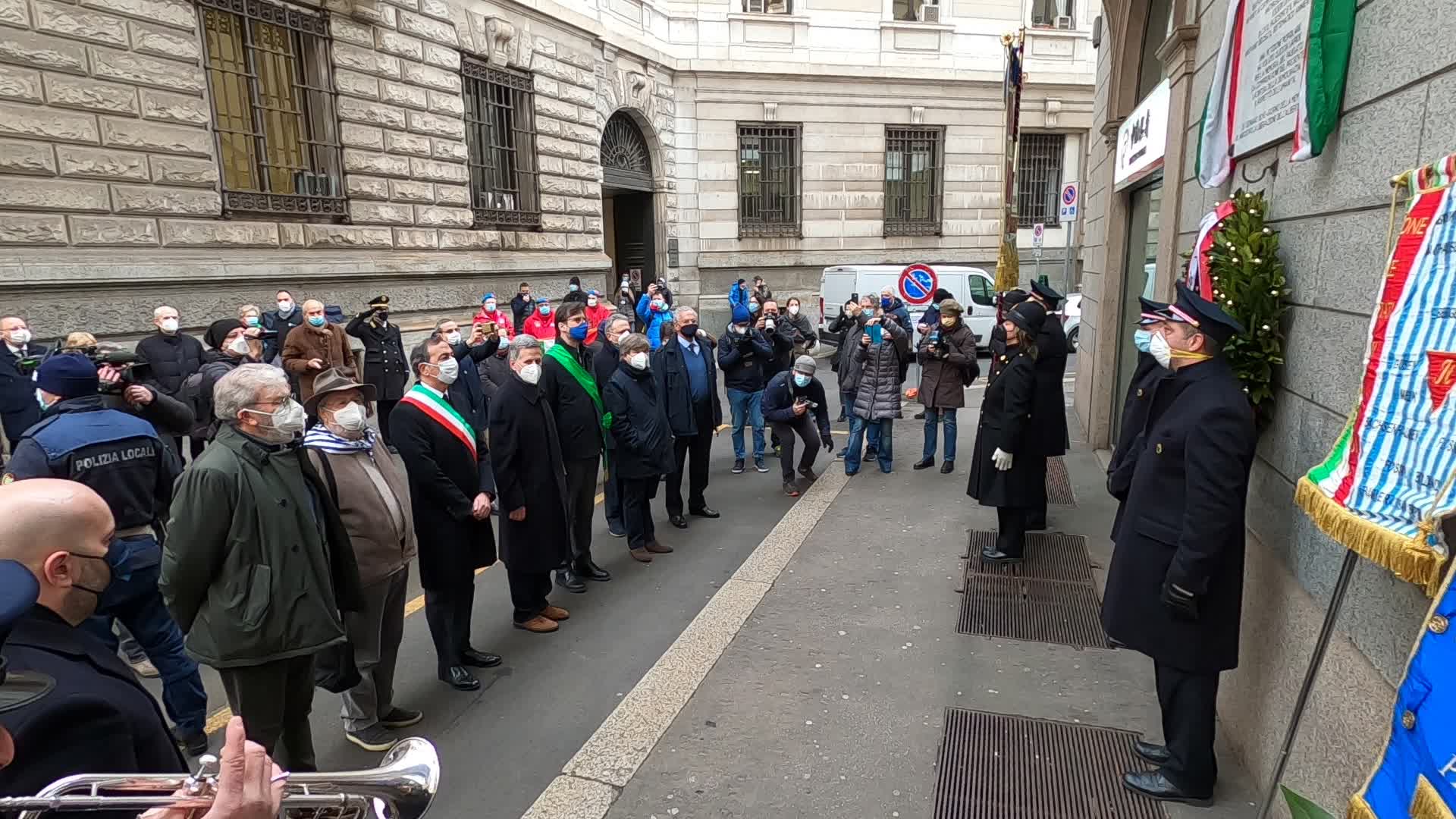 Commemoration For The Victims Of The Shoah in Milan