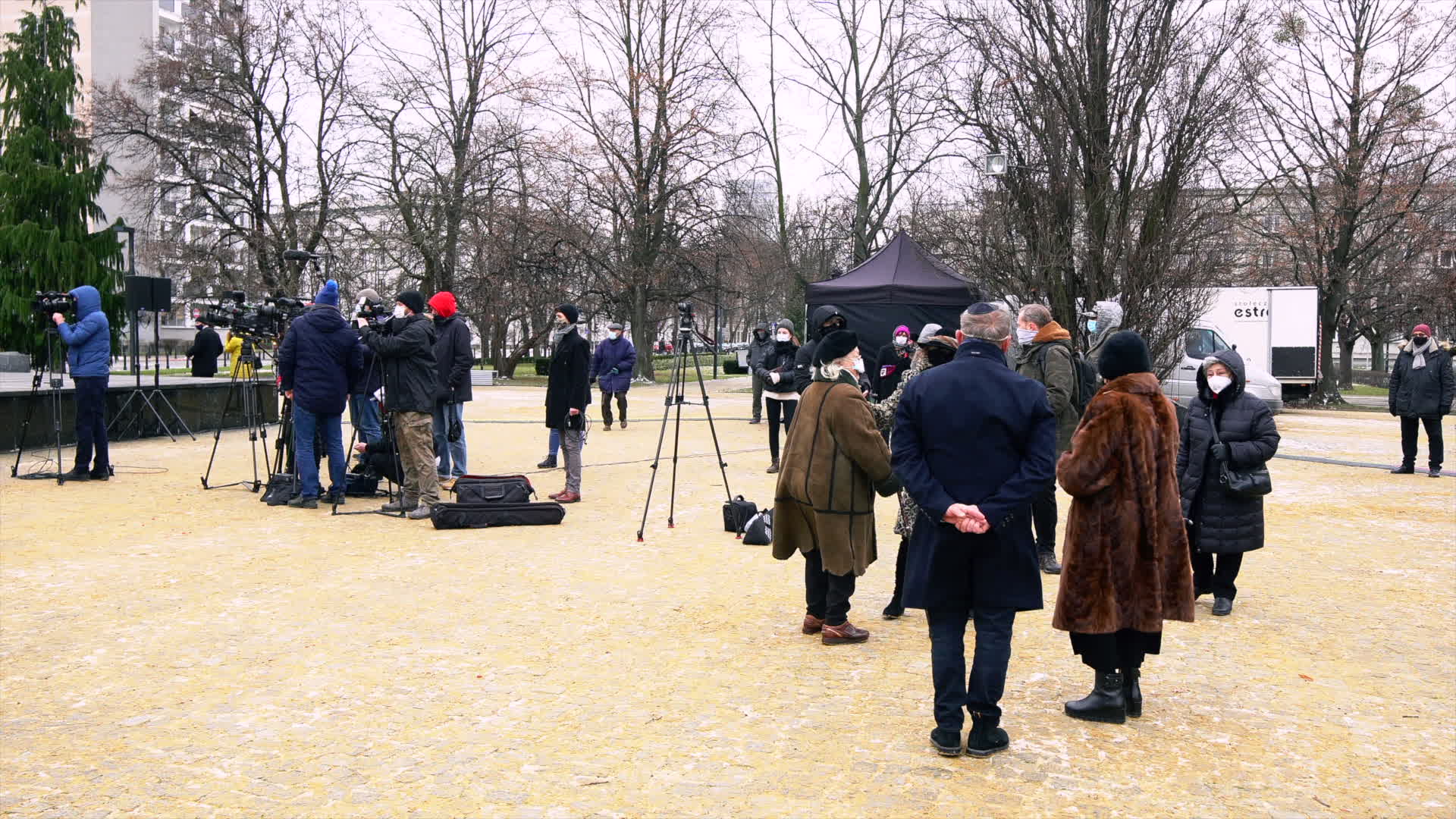 Holocaust Remembrance Day Ceremony in Warsaw