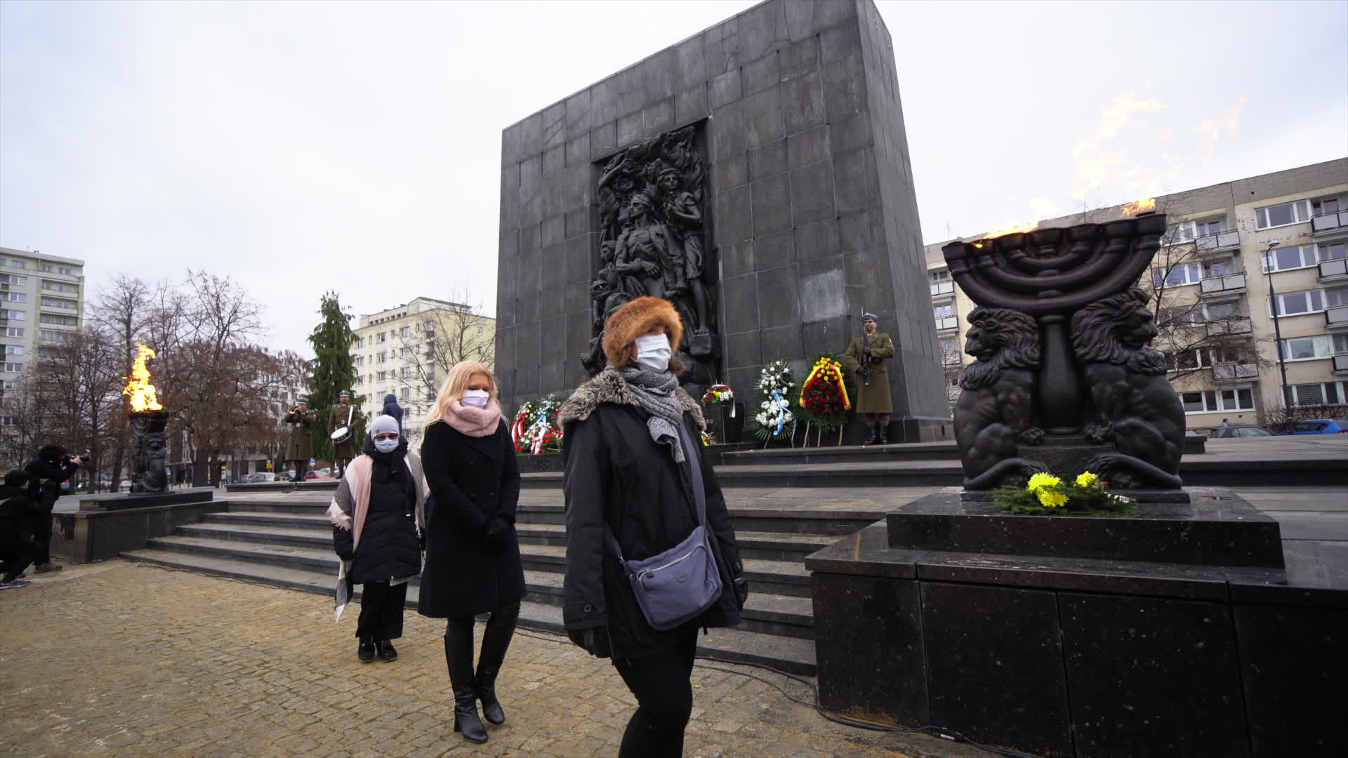 Holocaust Remembrance Day Ceremony in Warsaw