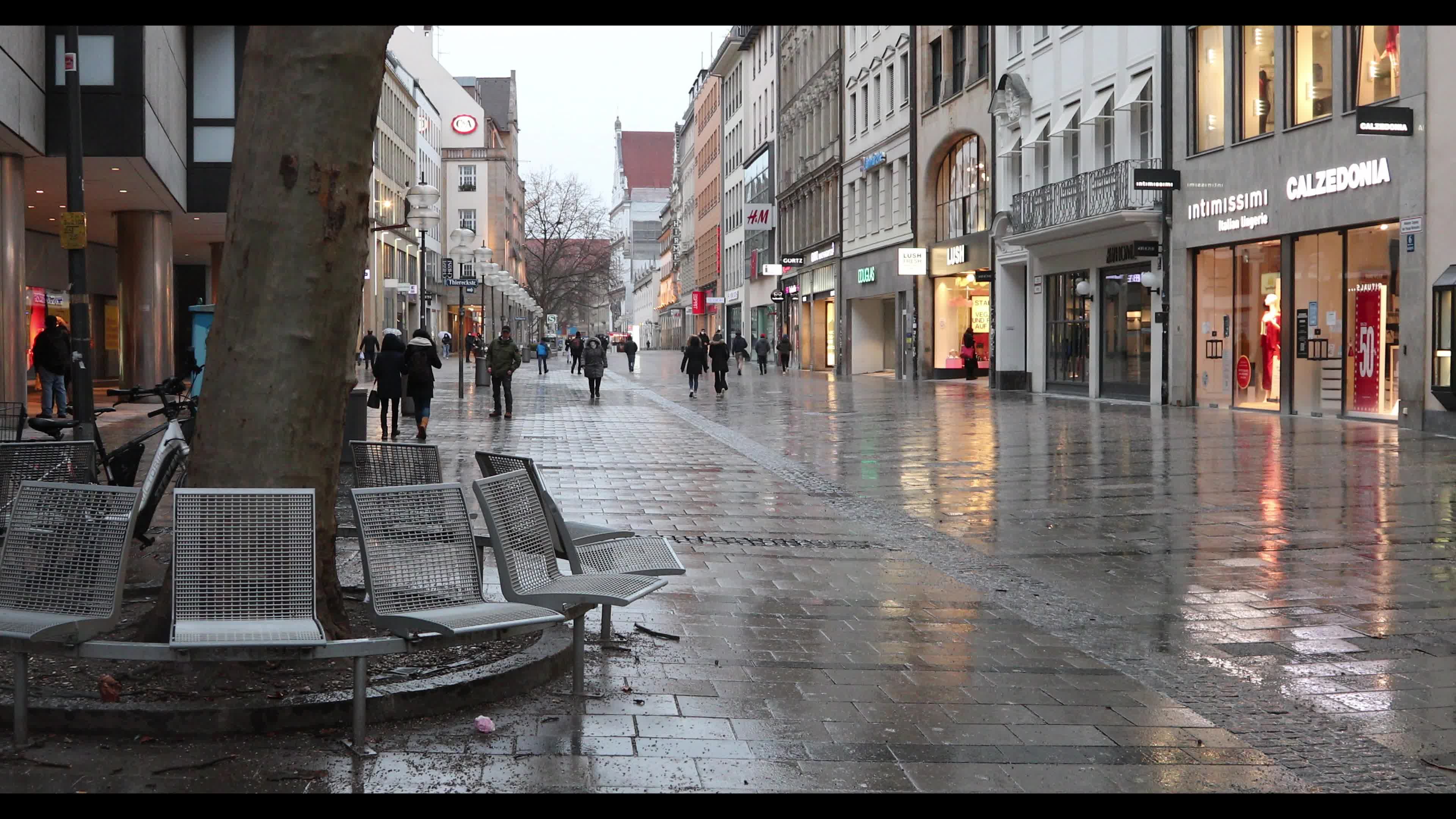 Daily life amid the Covid-19 pandemic in Munich