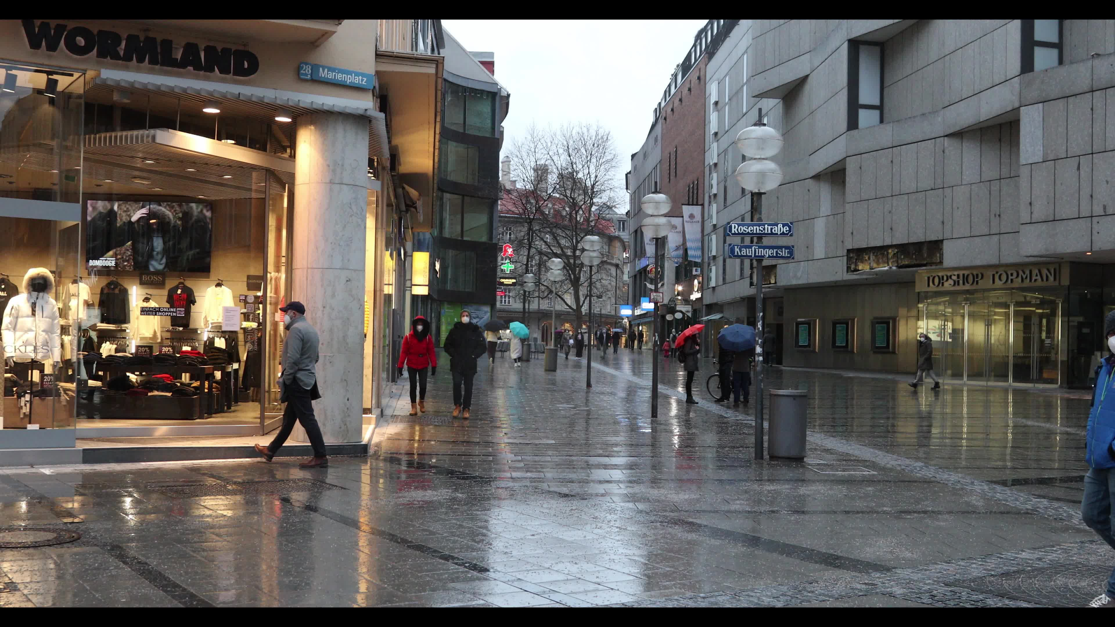 Daily life amid the Covid-19 pandemic in Munich