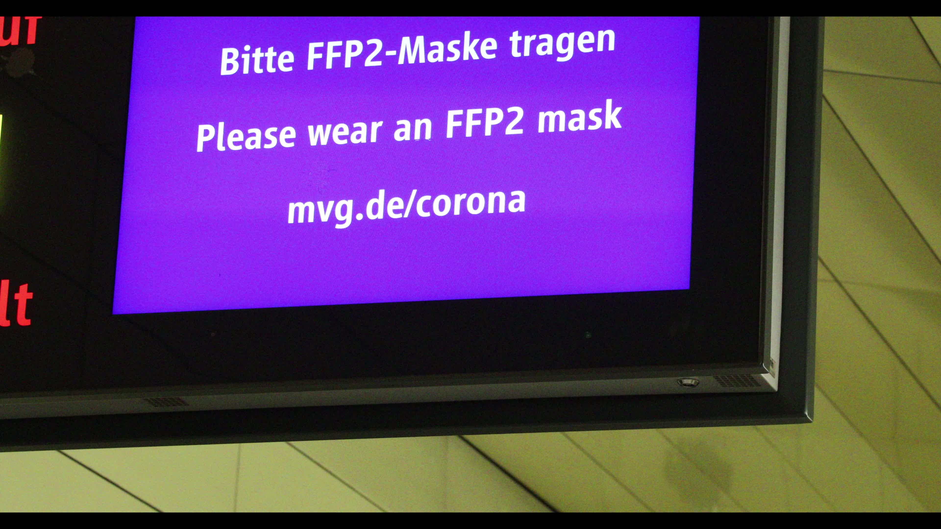 Coronavirus lockdown in Munich, Germany