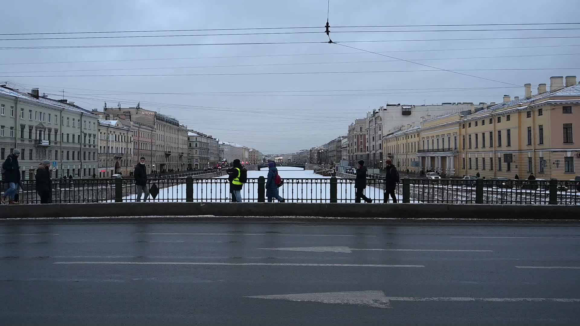 Rally in support of Jailed Russian Opposition leader Alexei Navalny in Saint Petersburg, Russia