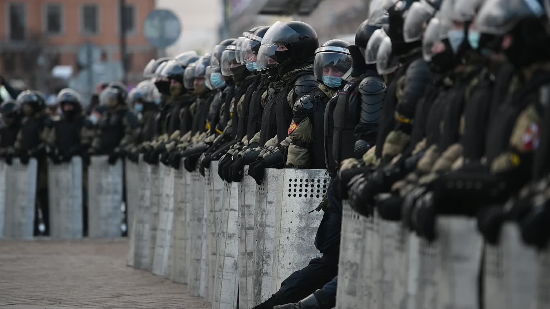 Rally in support of Jailed Russian Opposition leader Alexei Navalny in Saint Petersburg, Russia