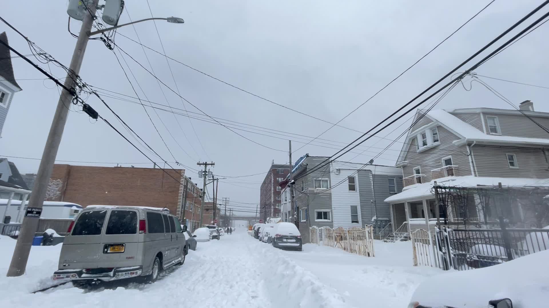 Massive winter storm slams the NYC Coast