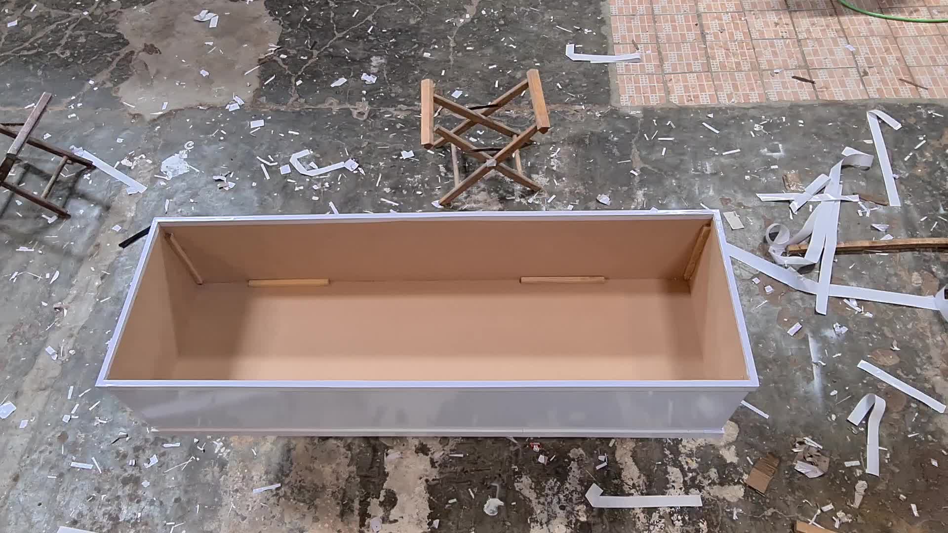 Coffin Production for Covid-19 victim in Indonesia