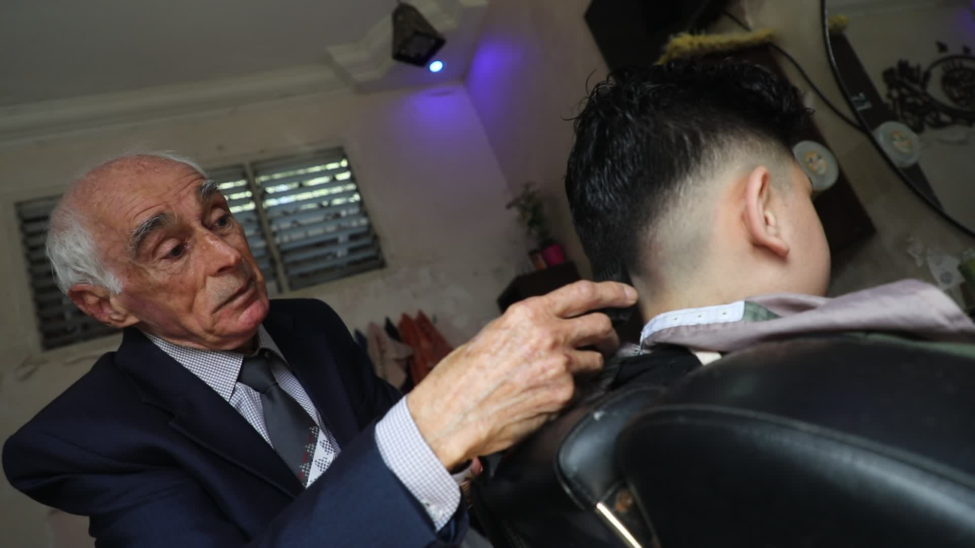 The Oldest Barber in Gaza