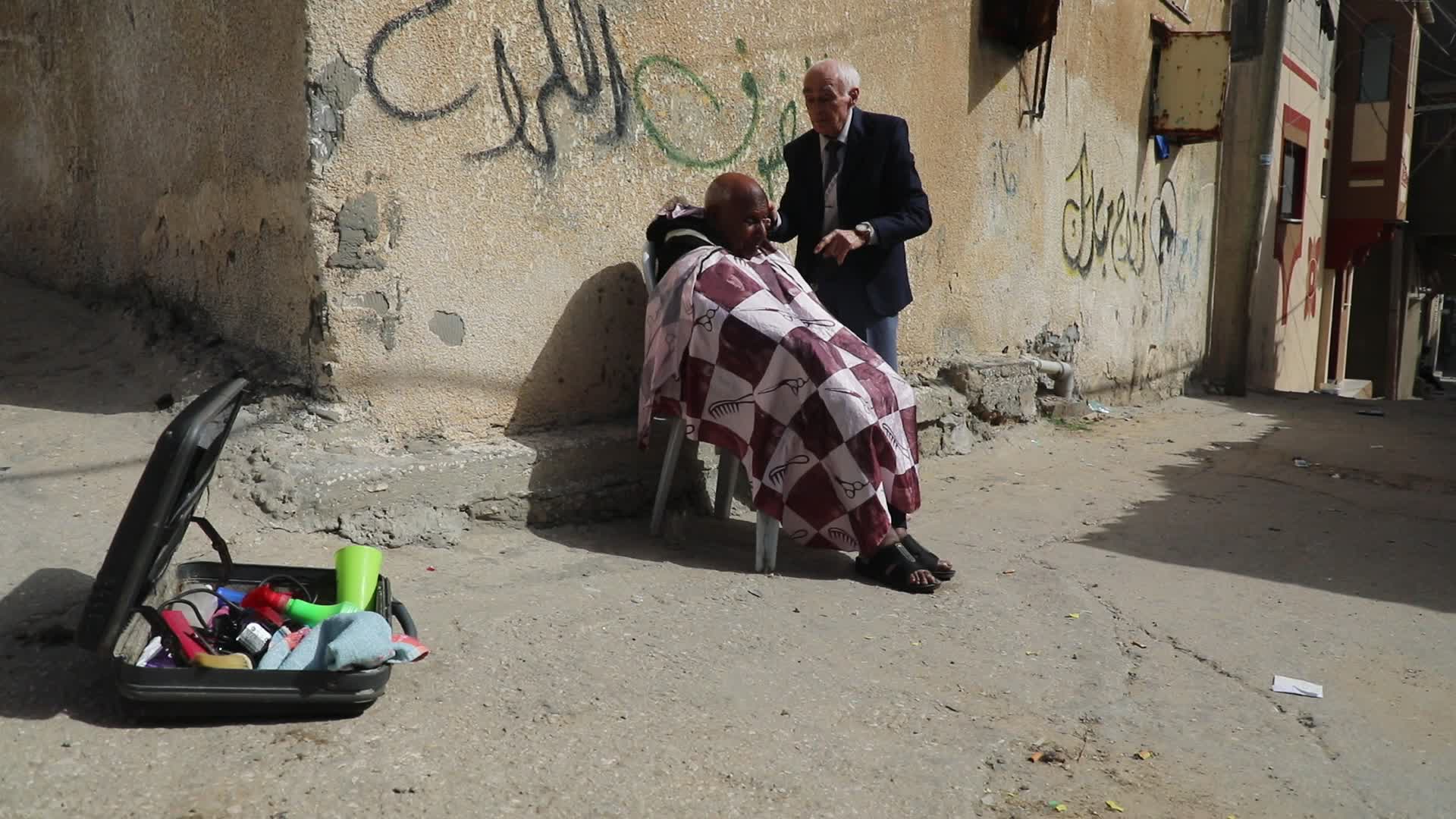 The Oldest Barber in Gaza