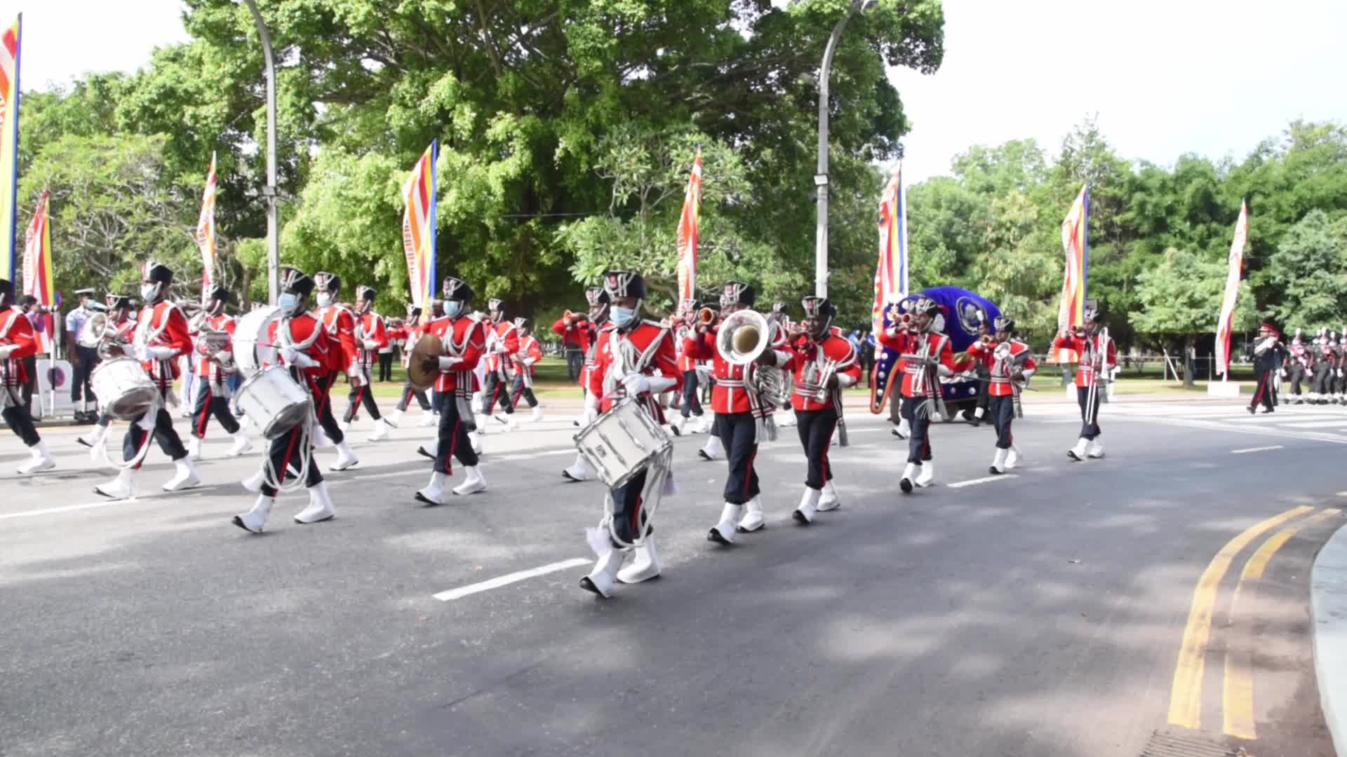 73rd independence day celebration in Colombo, Sri Lanka