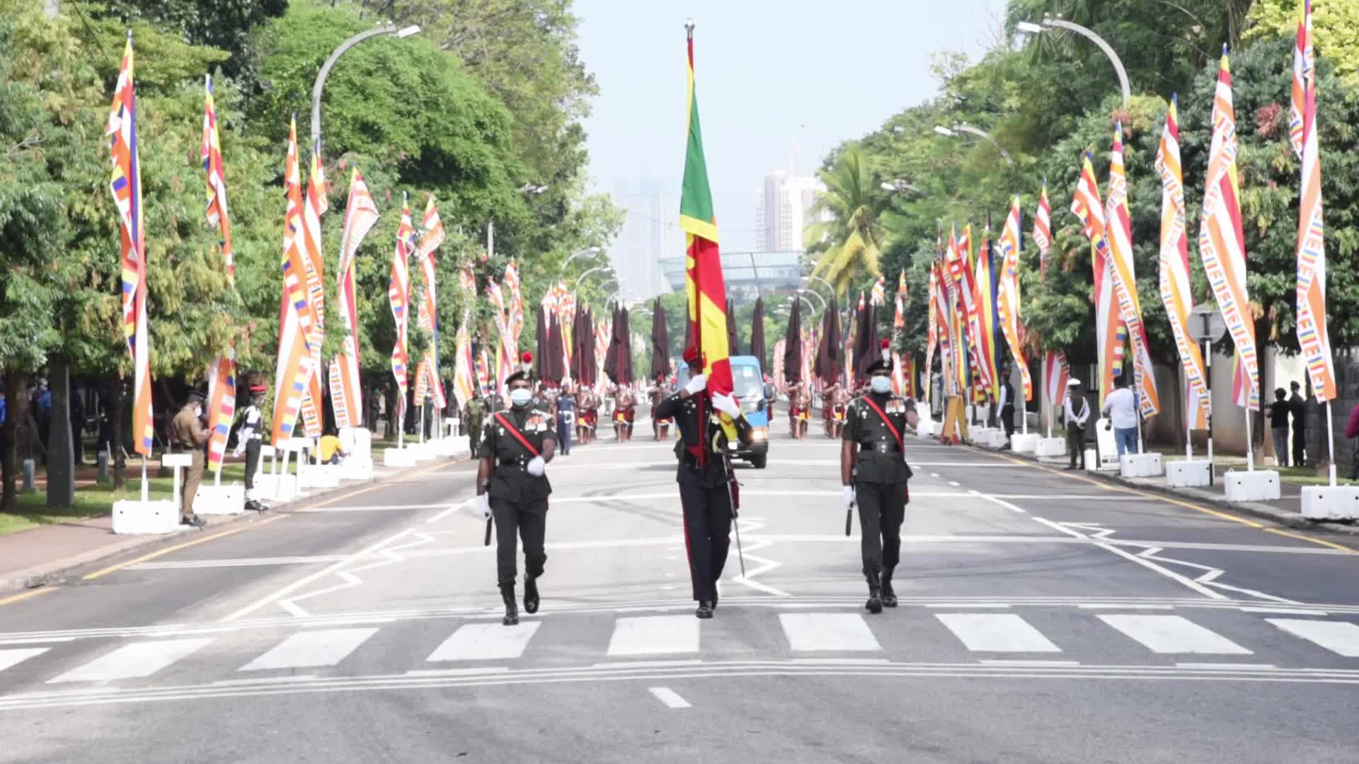 73rd independence day celebration in Colombo, Sri Lanka
