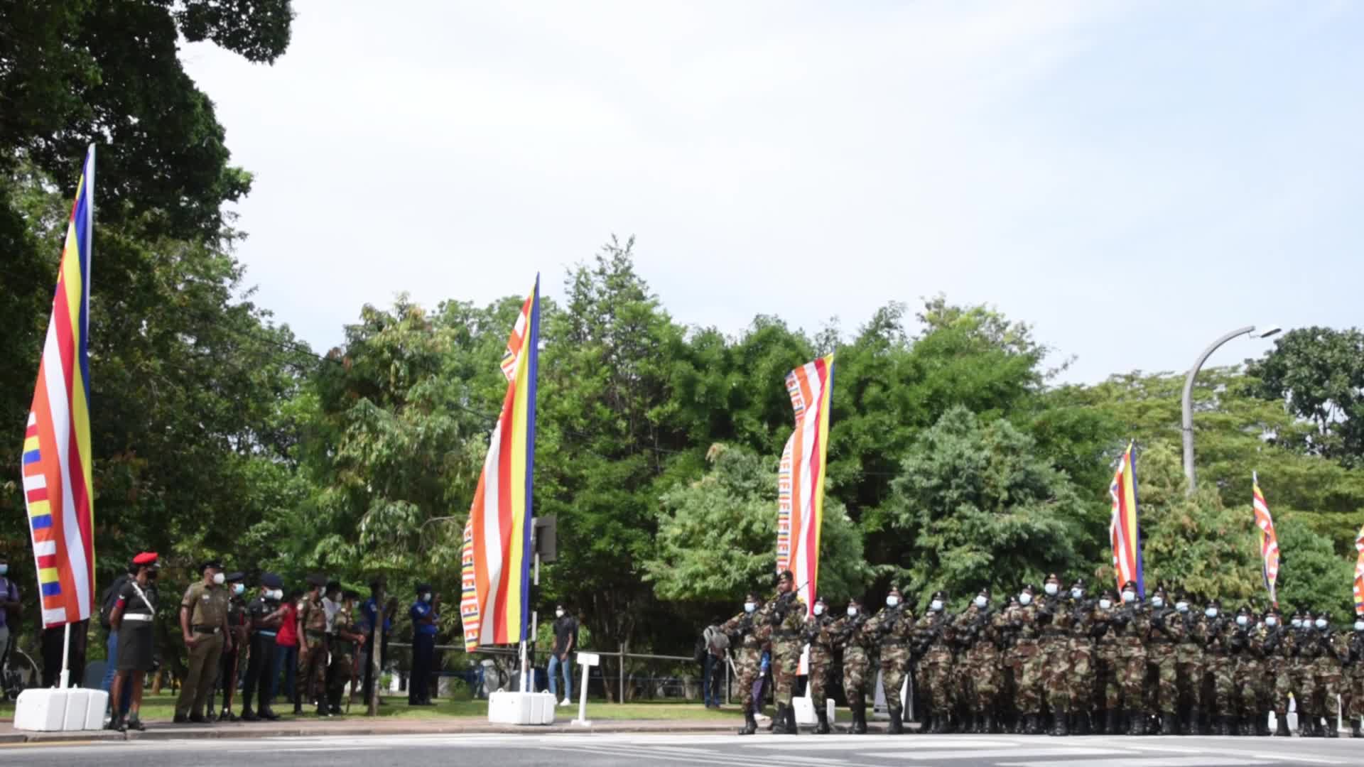 73rd independence day celebration in Colombo, Sri Lanka