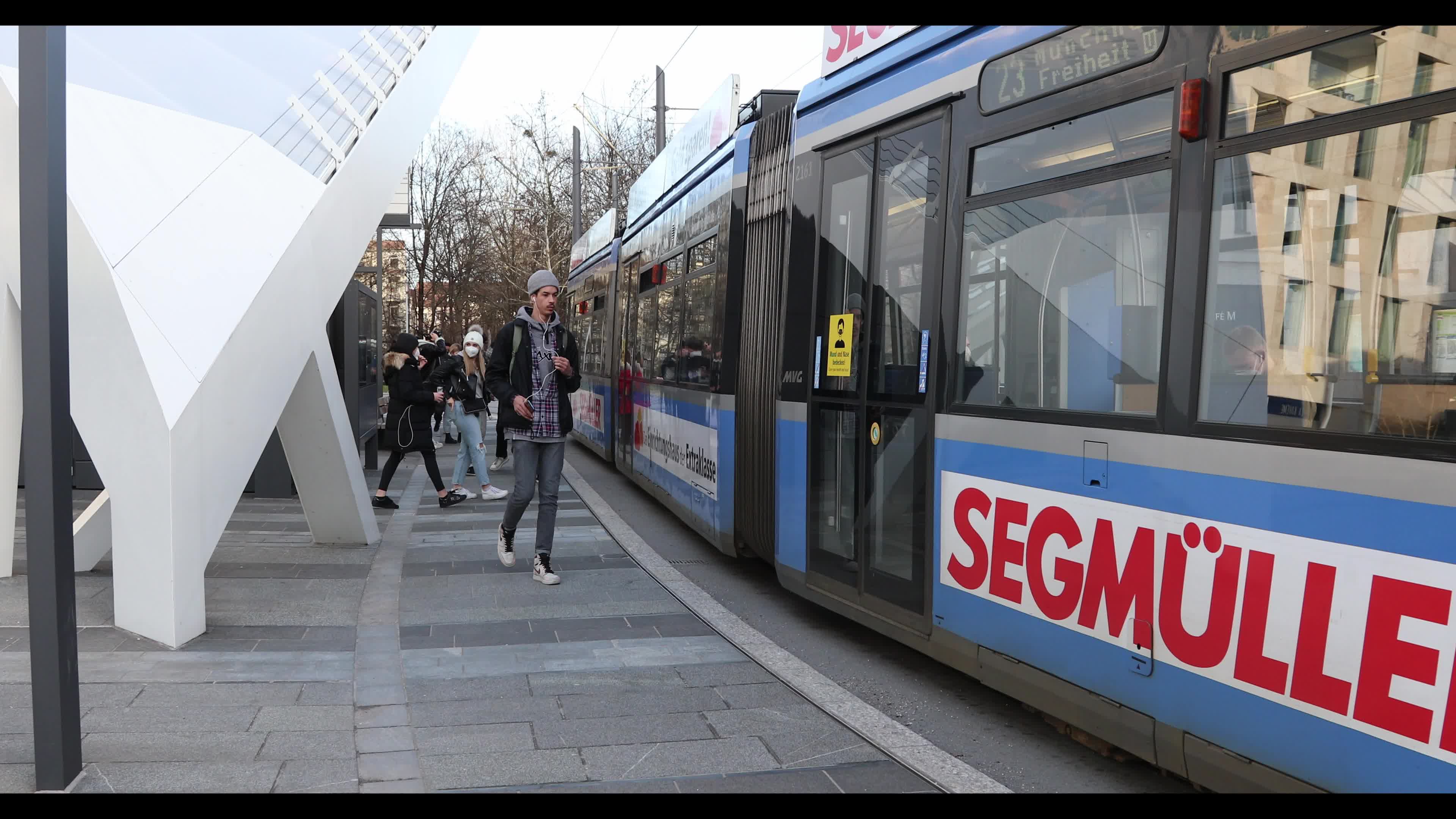 Daily life in Munich amid the Covid-19 lockdown