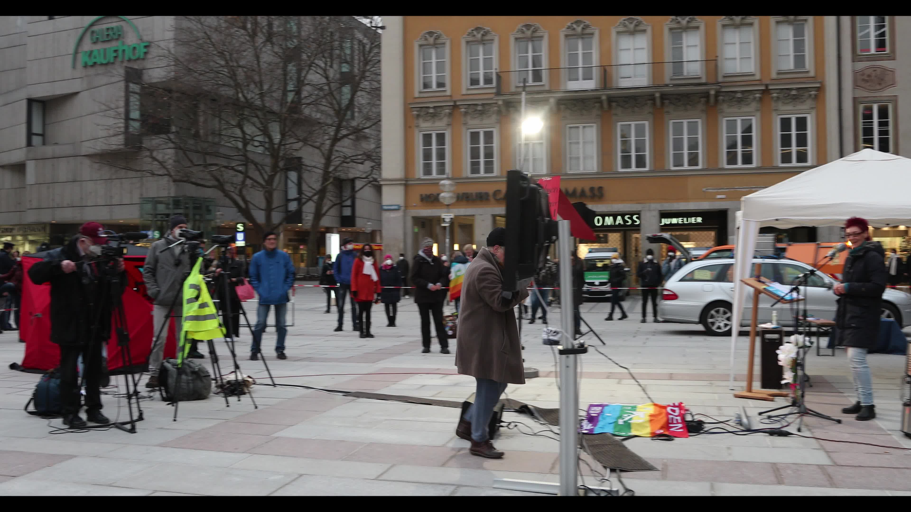 Protest In Munich against Covid-19 restrictions