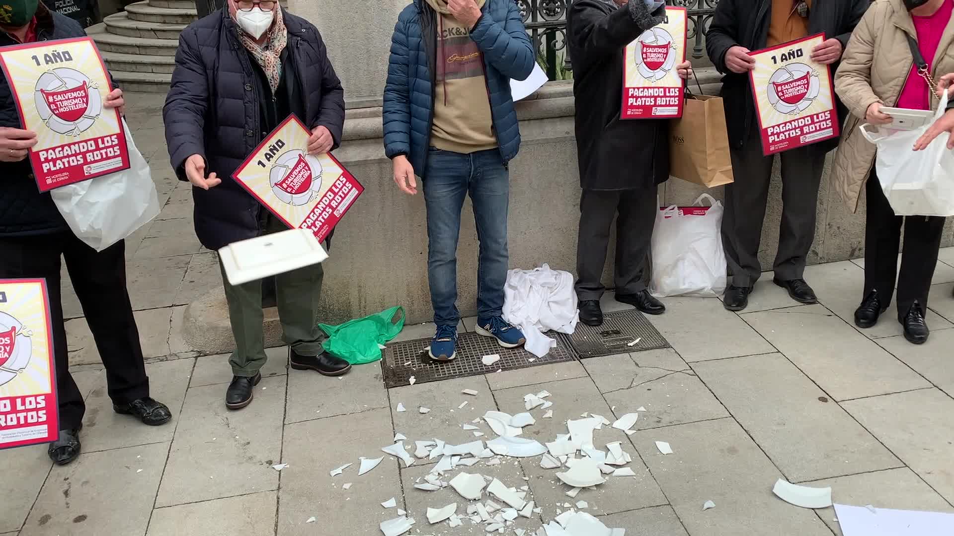 Hostelry workers in defense of the tourism and hotel sectors in Granada