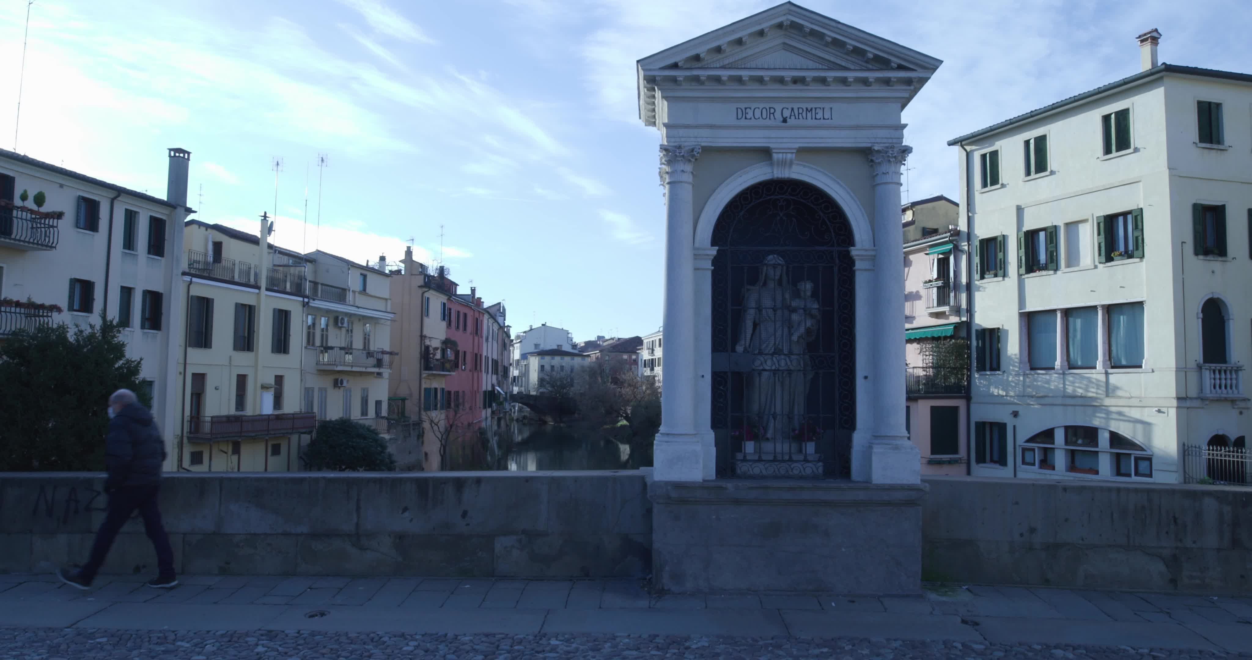Daily life amid the Covid-19 pandemic in Padua, Italy