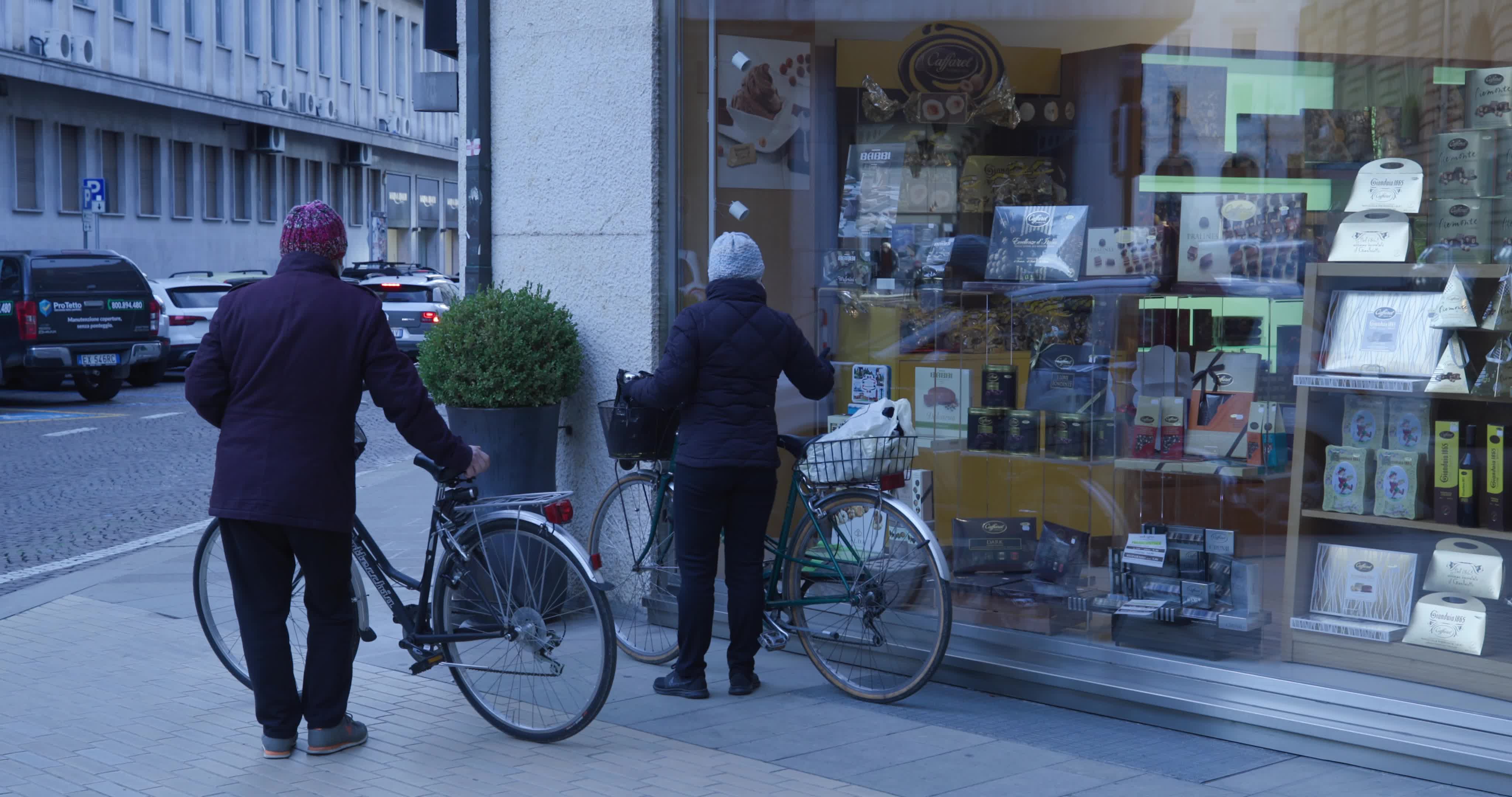 Daily life amid the Covid-19 pandemic in Padua, Italy