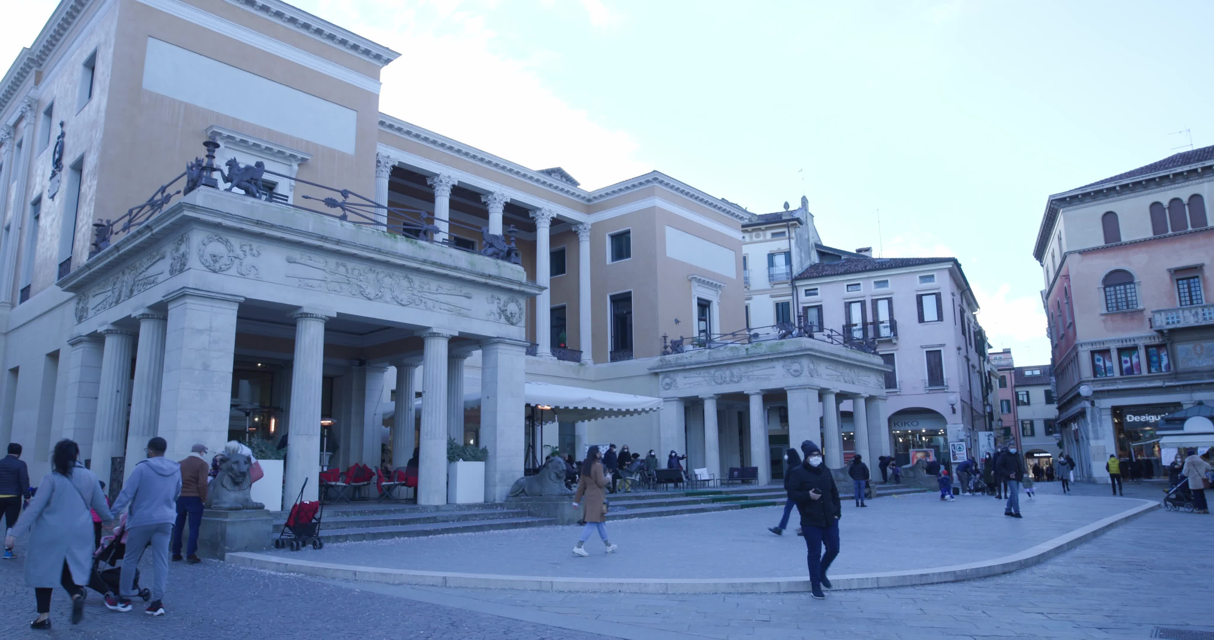 Daily life amid the Covid-19 pandemic in Padua, Italy