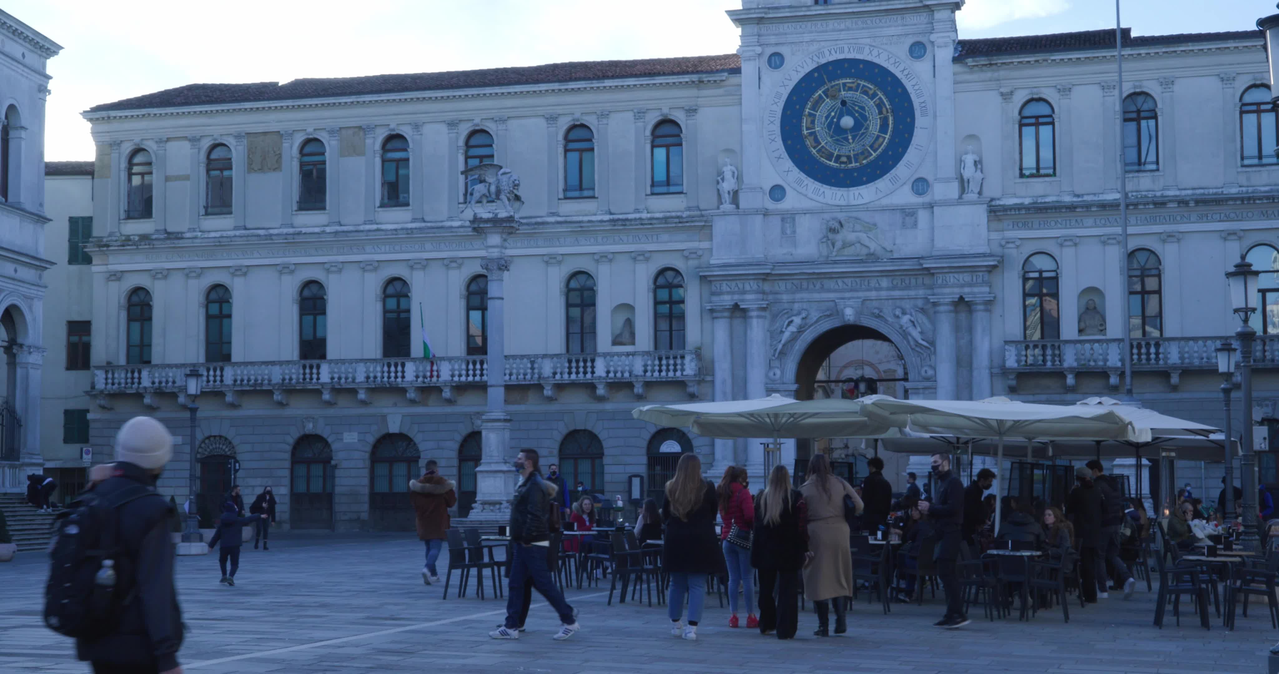 Daily life amid the Covid-19 pandemic in Padua, Italy