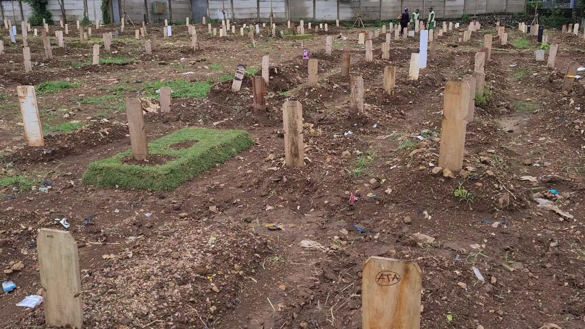 Covid-19 Graveyard In Indonesia