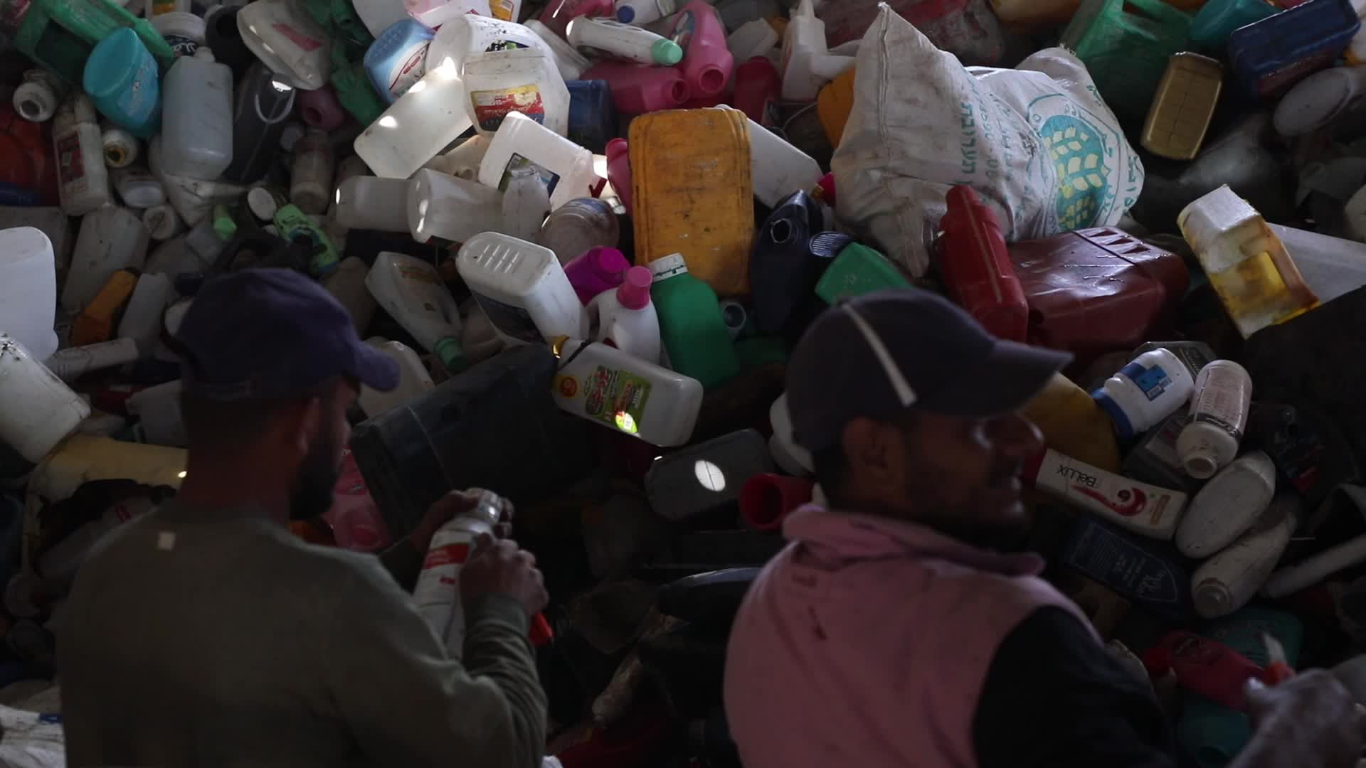 Recycling Plastic Factory In Gaza