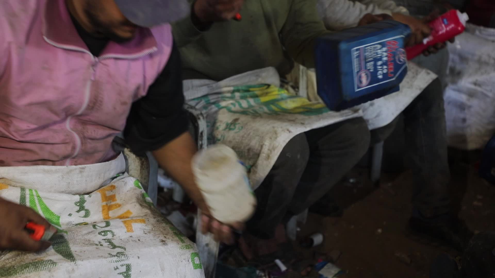 Recycling Plastic Factory In Gaza