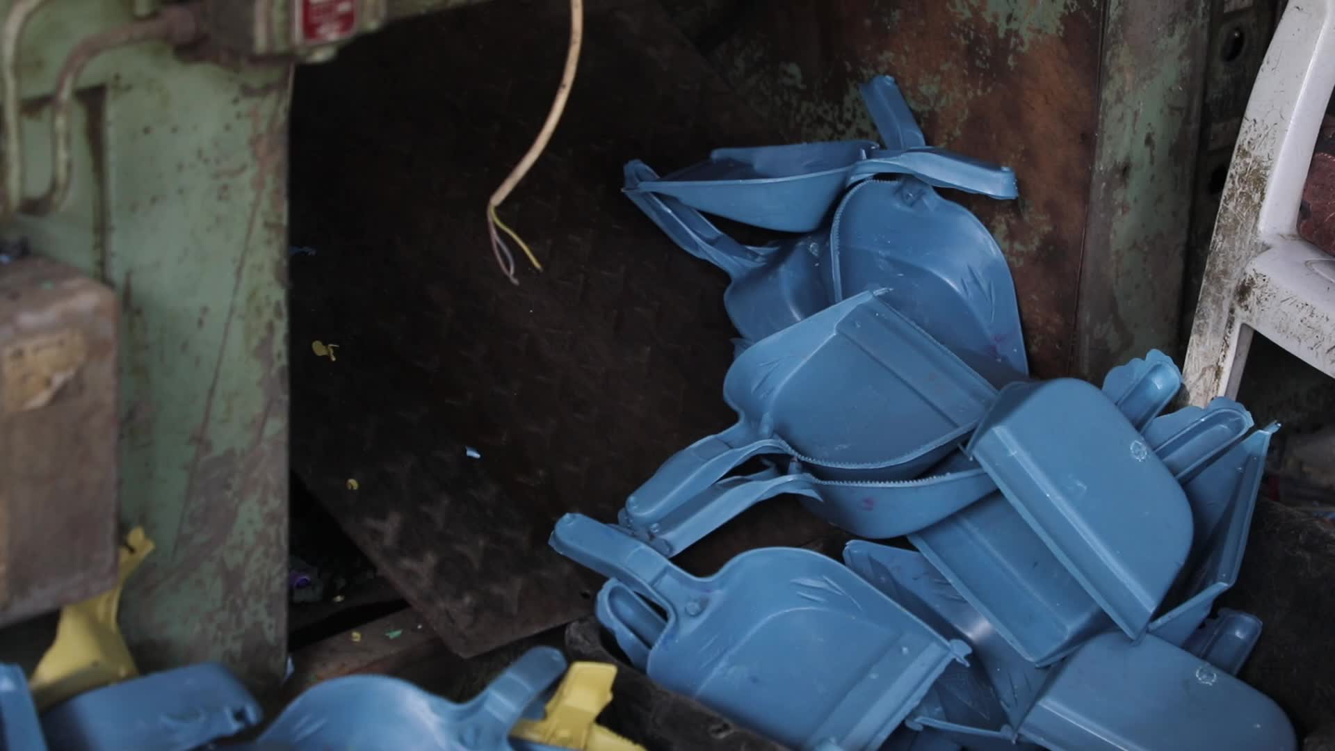 Recycling Plastic Factory In Gaza