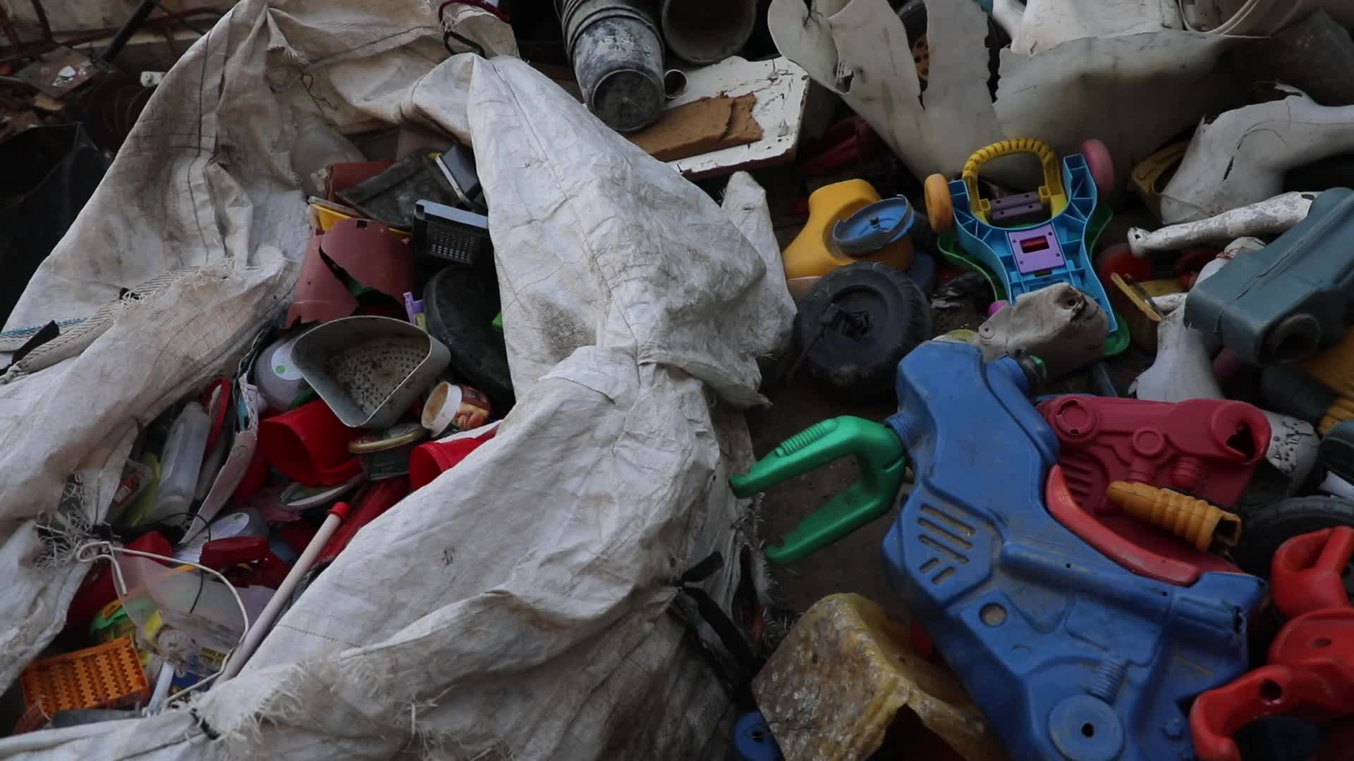 Recycling Plastic Factory In Gaza