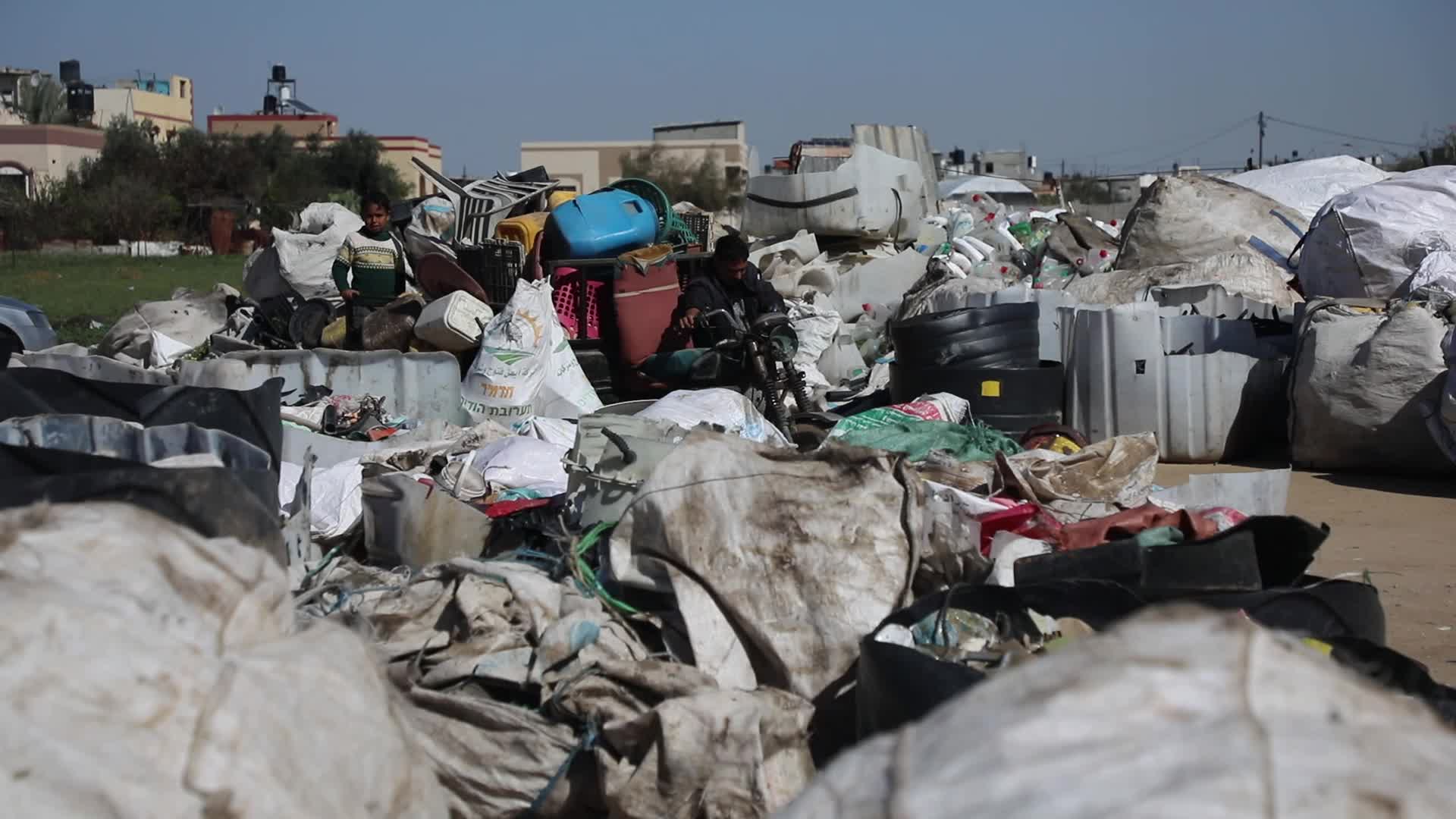 Recycling Plastic Factory In Gaza