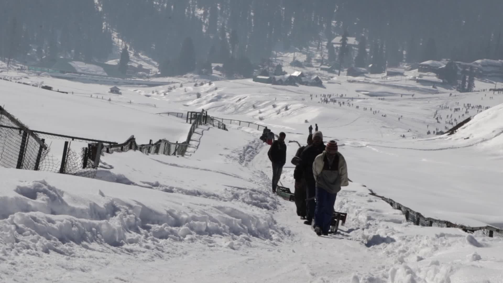 Gulmarg Ski Resort In Kashmir